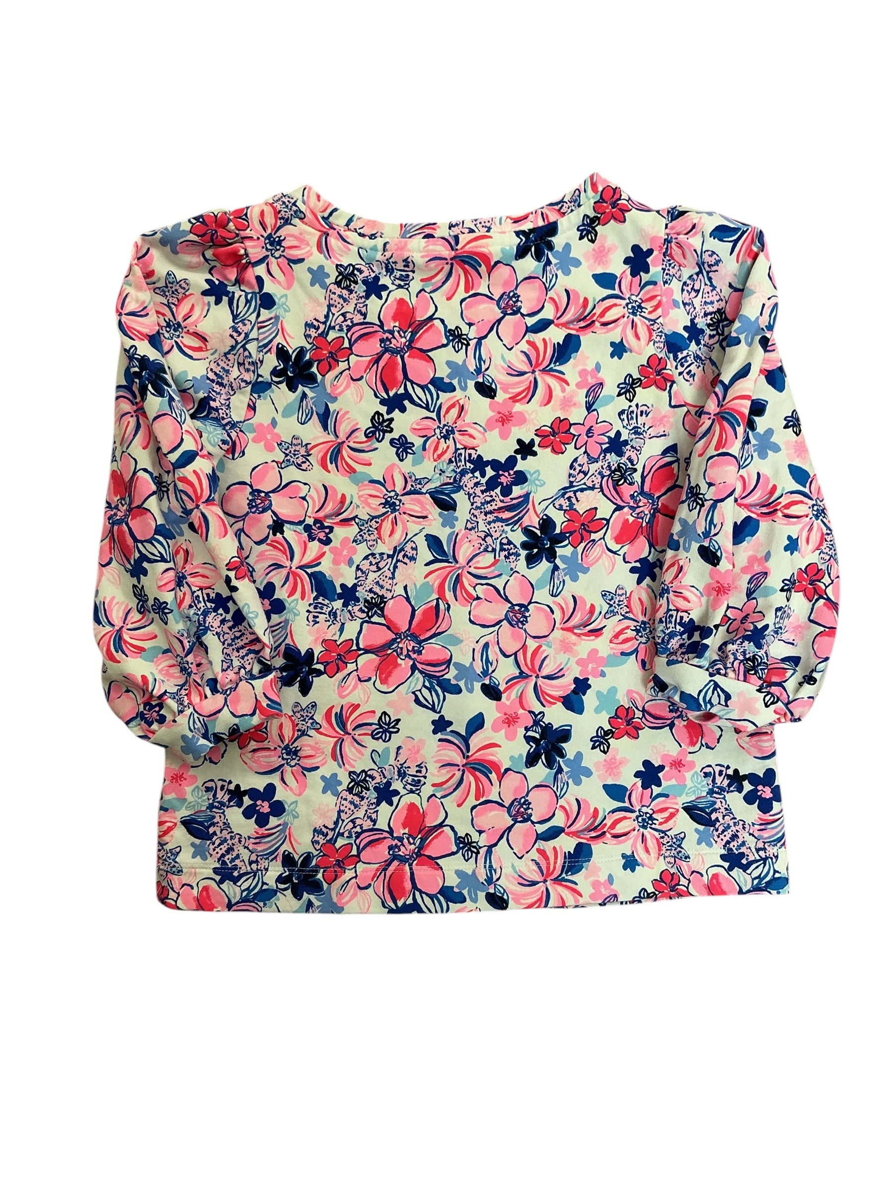 Lilly Pulitzer Kids Girls Mini Corden Sweatshirt Resort White Party Like A Lobstar - Size L 8-10