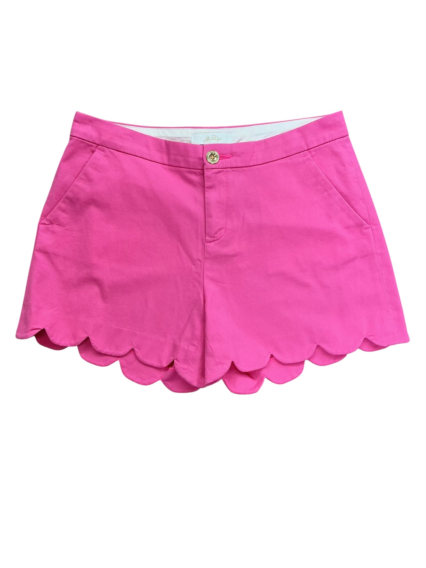 Lilly Pulitzer Buttercup Shorts Hotty Pink - Size 8