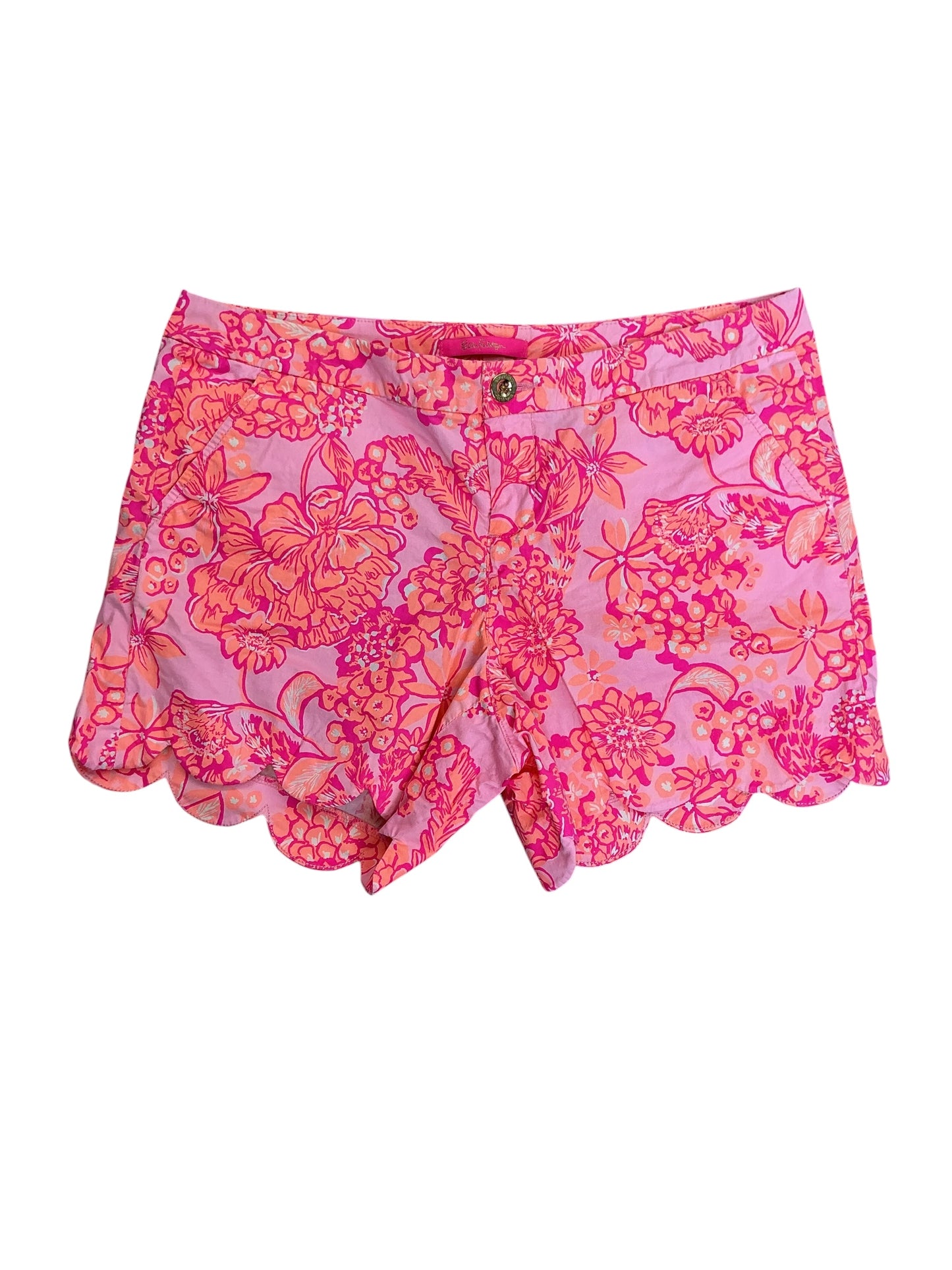 Lilly Pulitzer Buttercup Shorts Mandevilla Baby Days Bloom - Size 12