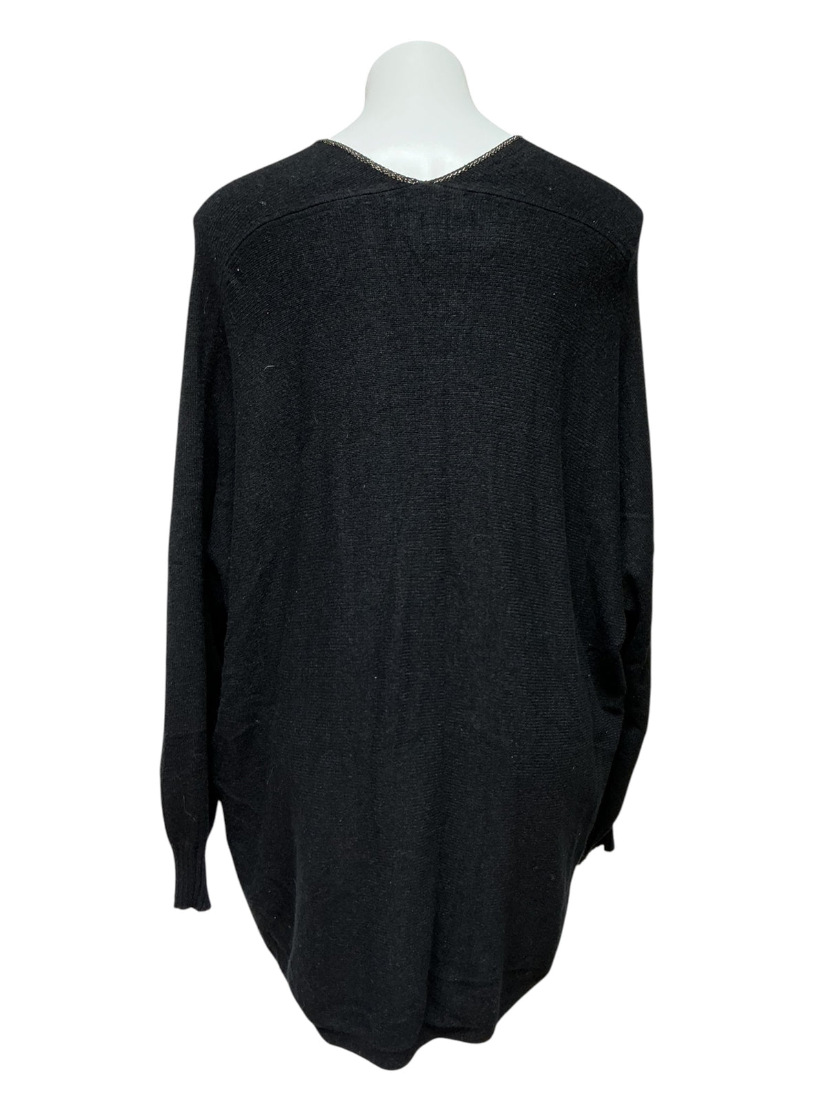 Lilly Pulitzer Stevie Tunic Sweater Black - Size XL