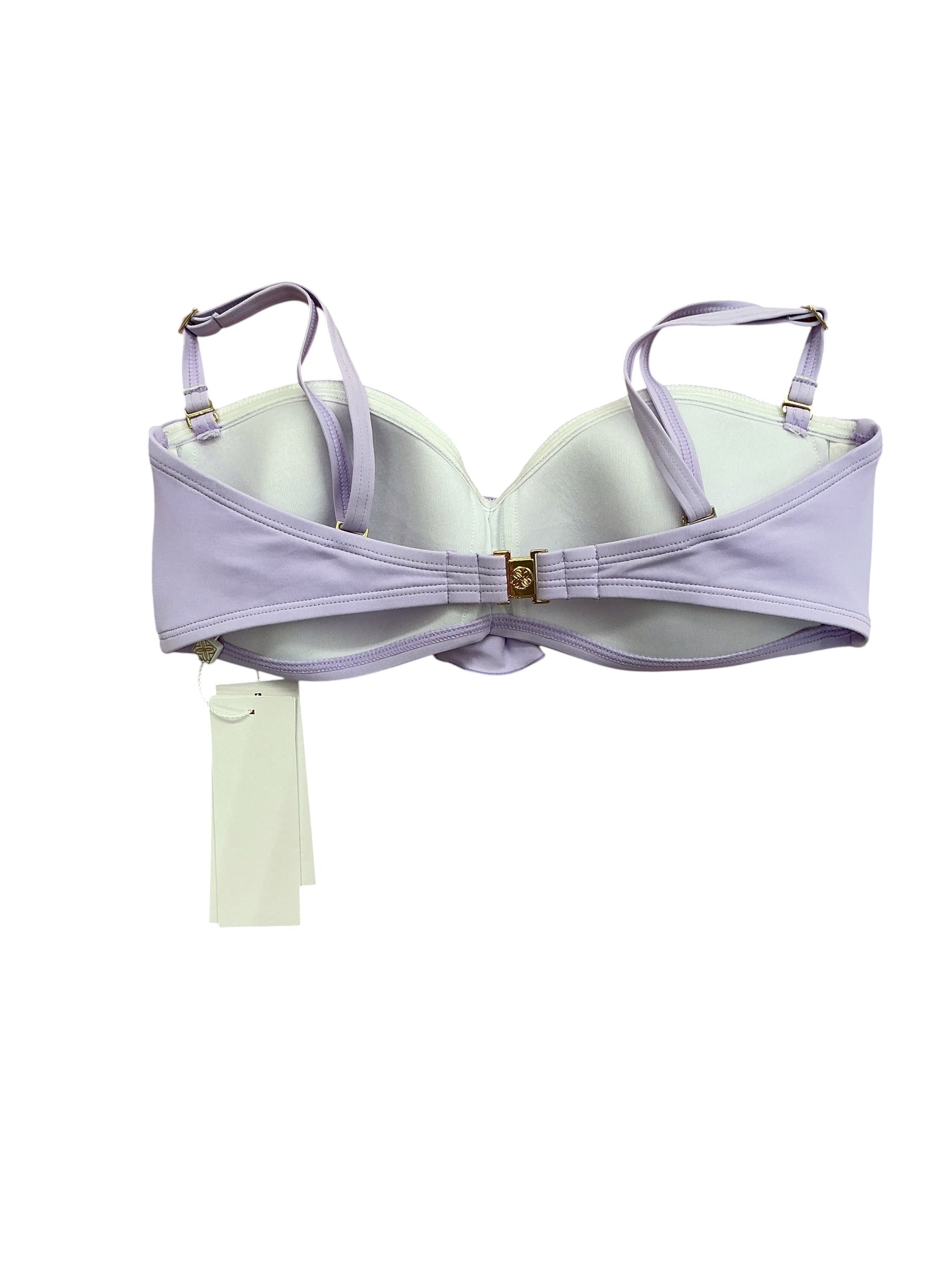 Lilly Pulitzer NWT Harlan Bikini Top Water Hyacinth - Size 6