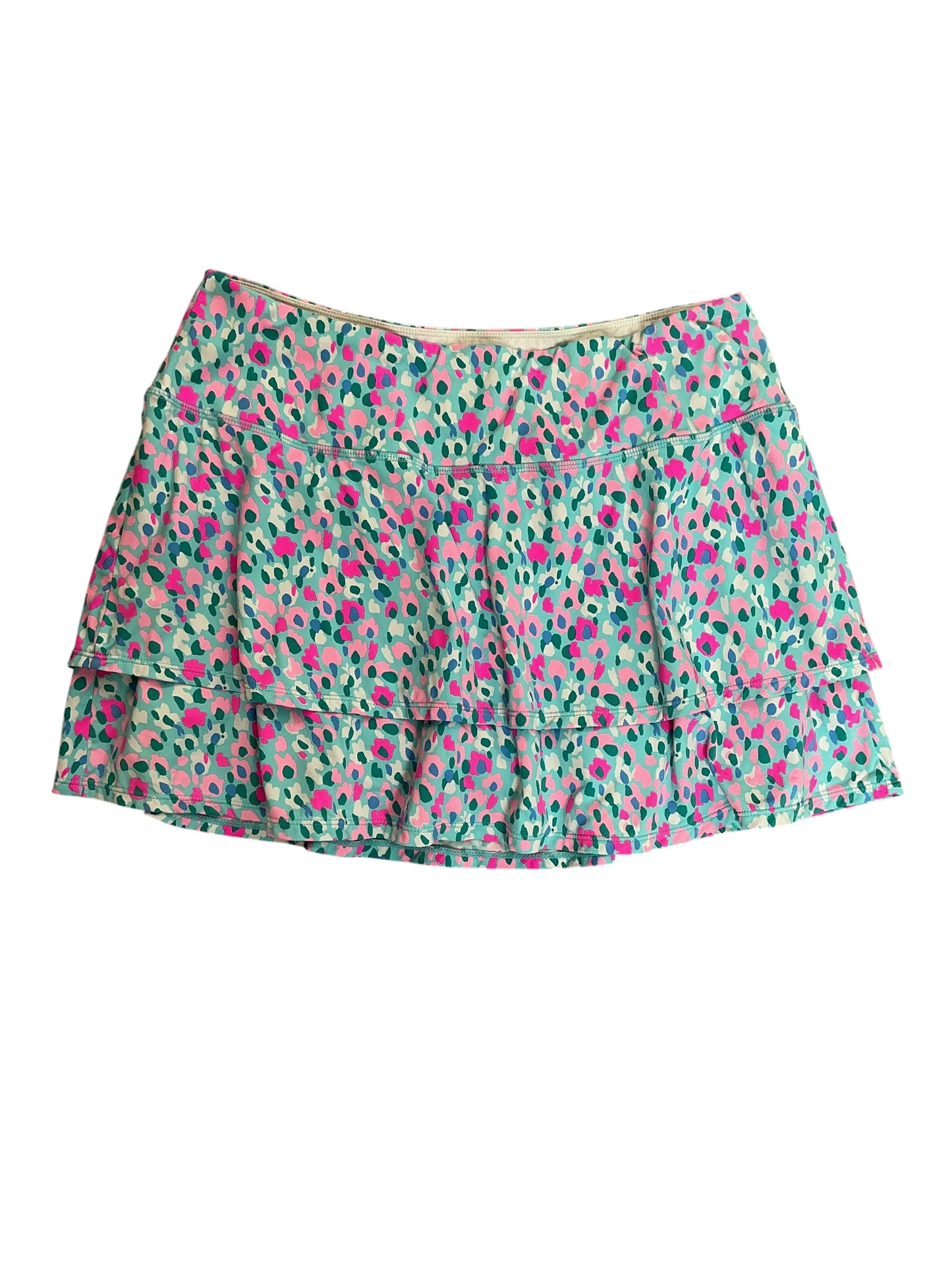 Lilly Pulitzer Luxletic Adlai Skort Multi Hottie Dottie - Size L