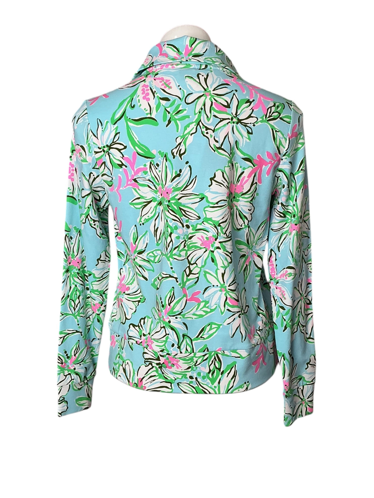 Lilly Pulitzer NWT Eleni UPF 50+ Pullover Multi Sun Of A Bun - Size XS