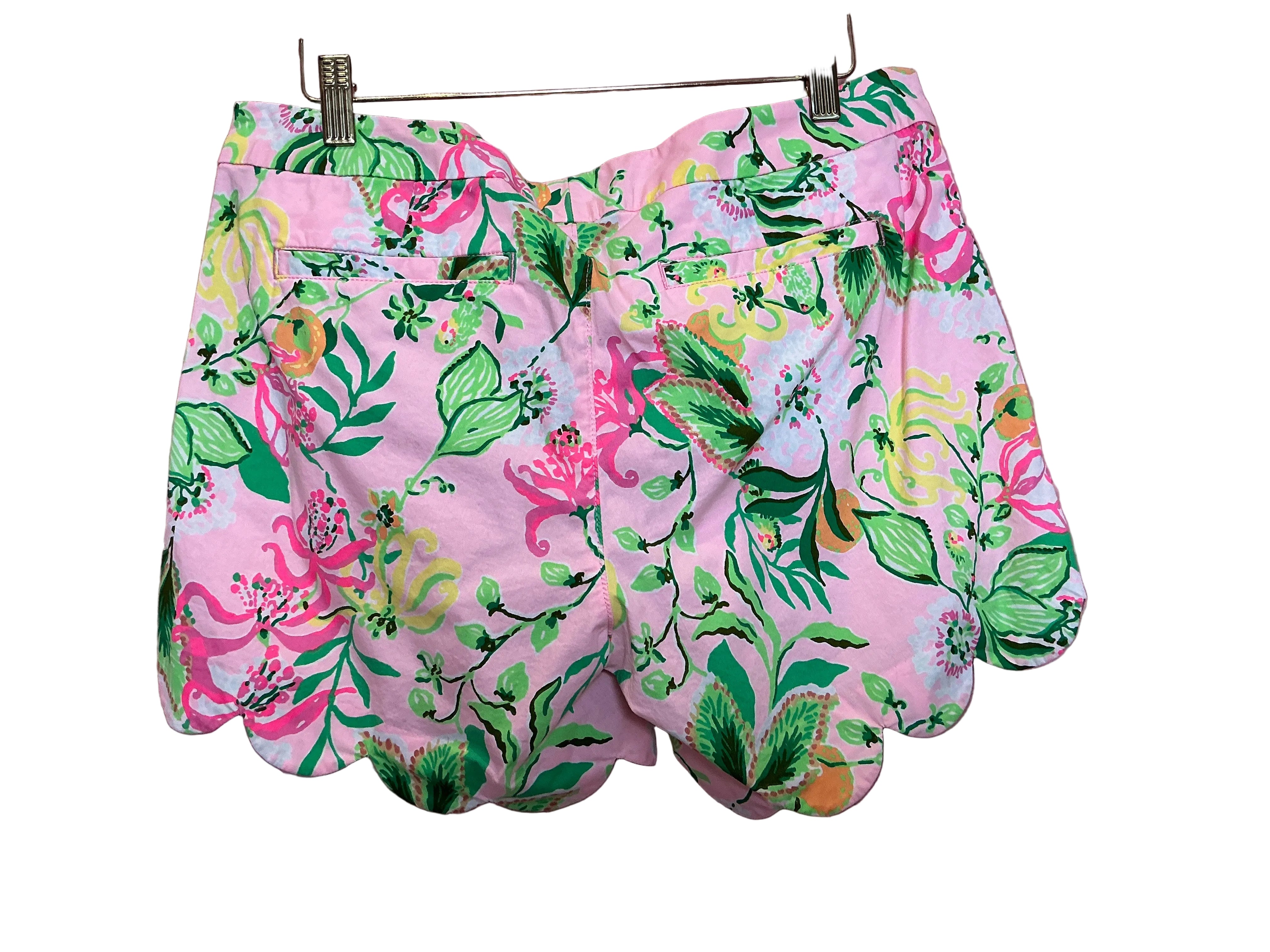 Lilly Pulitzer Buttercup Stretch Shorts Via Amore Spritzer Size 6
