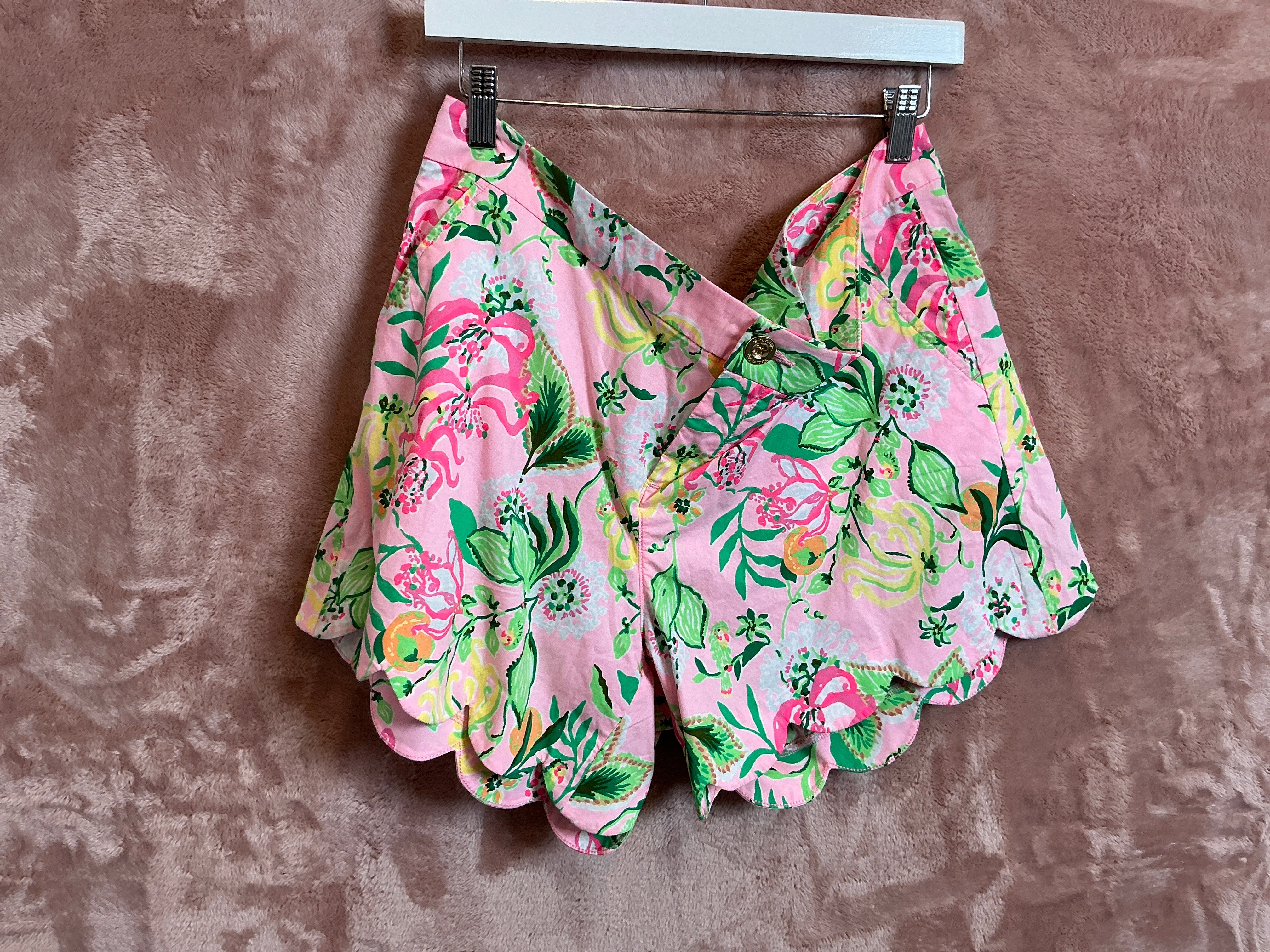 Lilly Pulitzer Short NWT - Buttercup Stretch Short - Multi - Via Amore Spritzer - Size 16