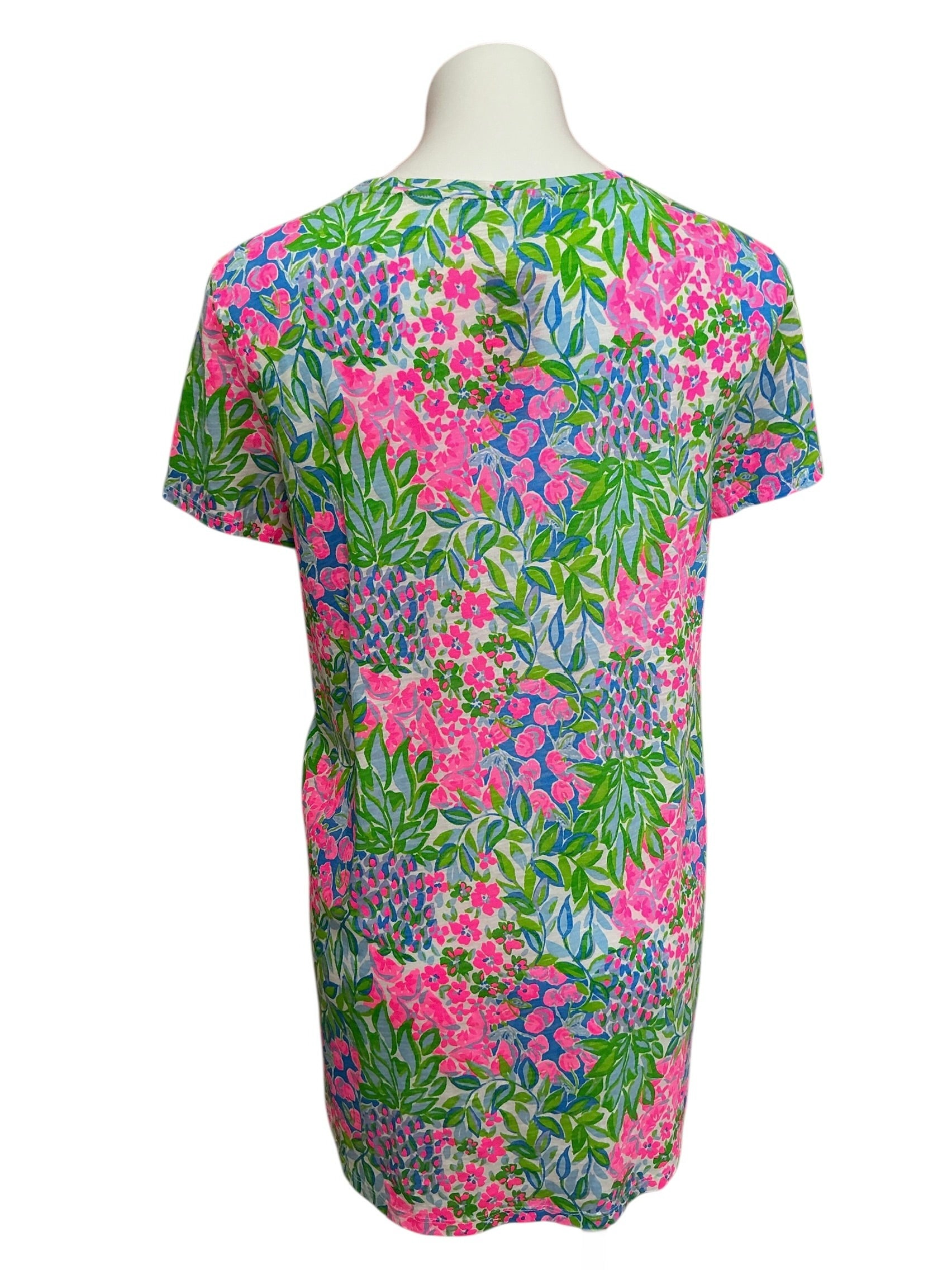 Lilly Pulitzer Etta V-Neck Top A Cherry On Top - Size XXL