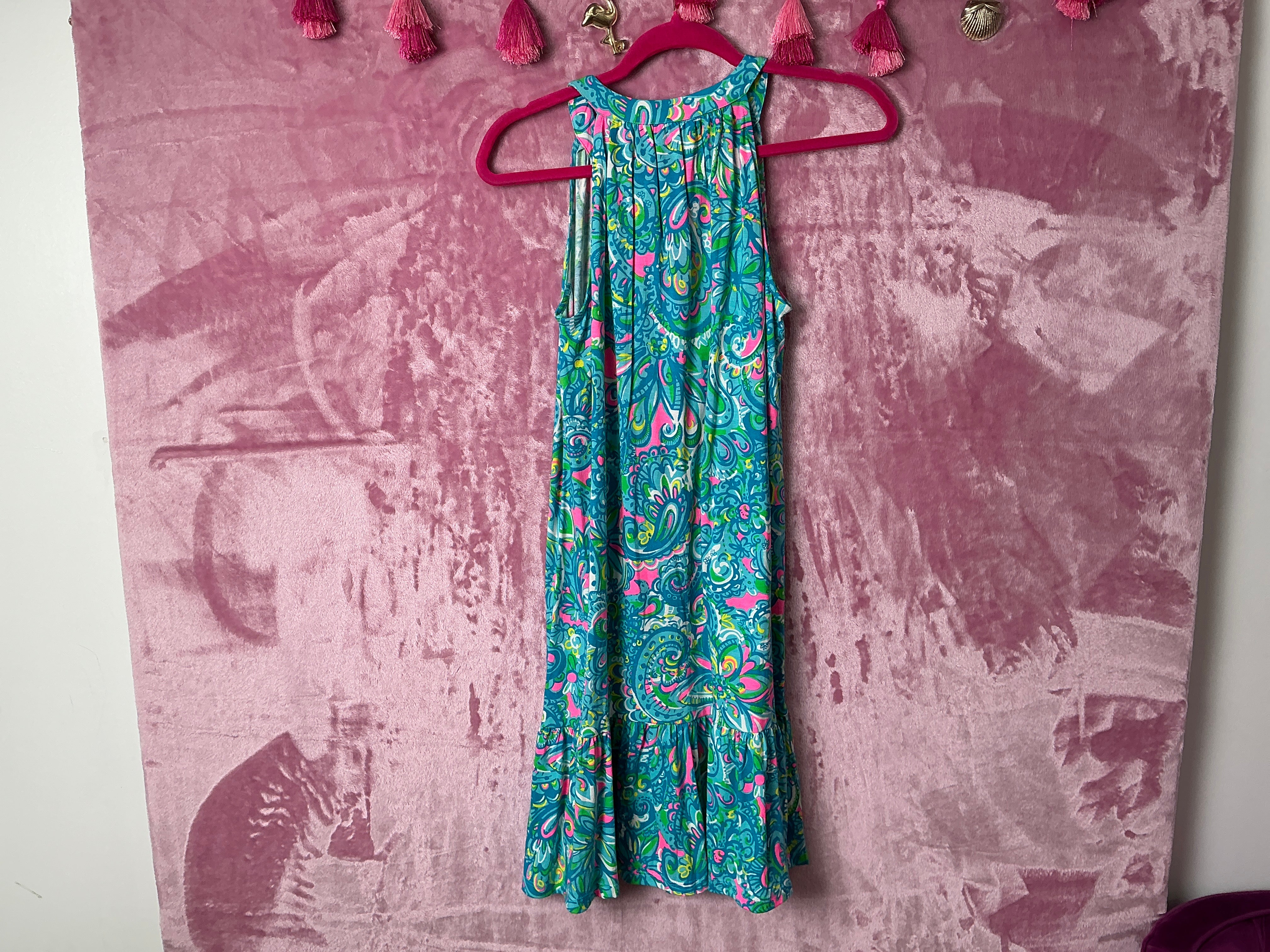 Lilly Pulitzer Dress NWT - Danberry Dress - Seabreeze Blue - Hey Gull Friend - Size XXS