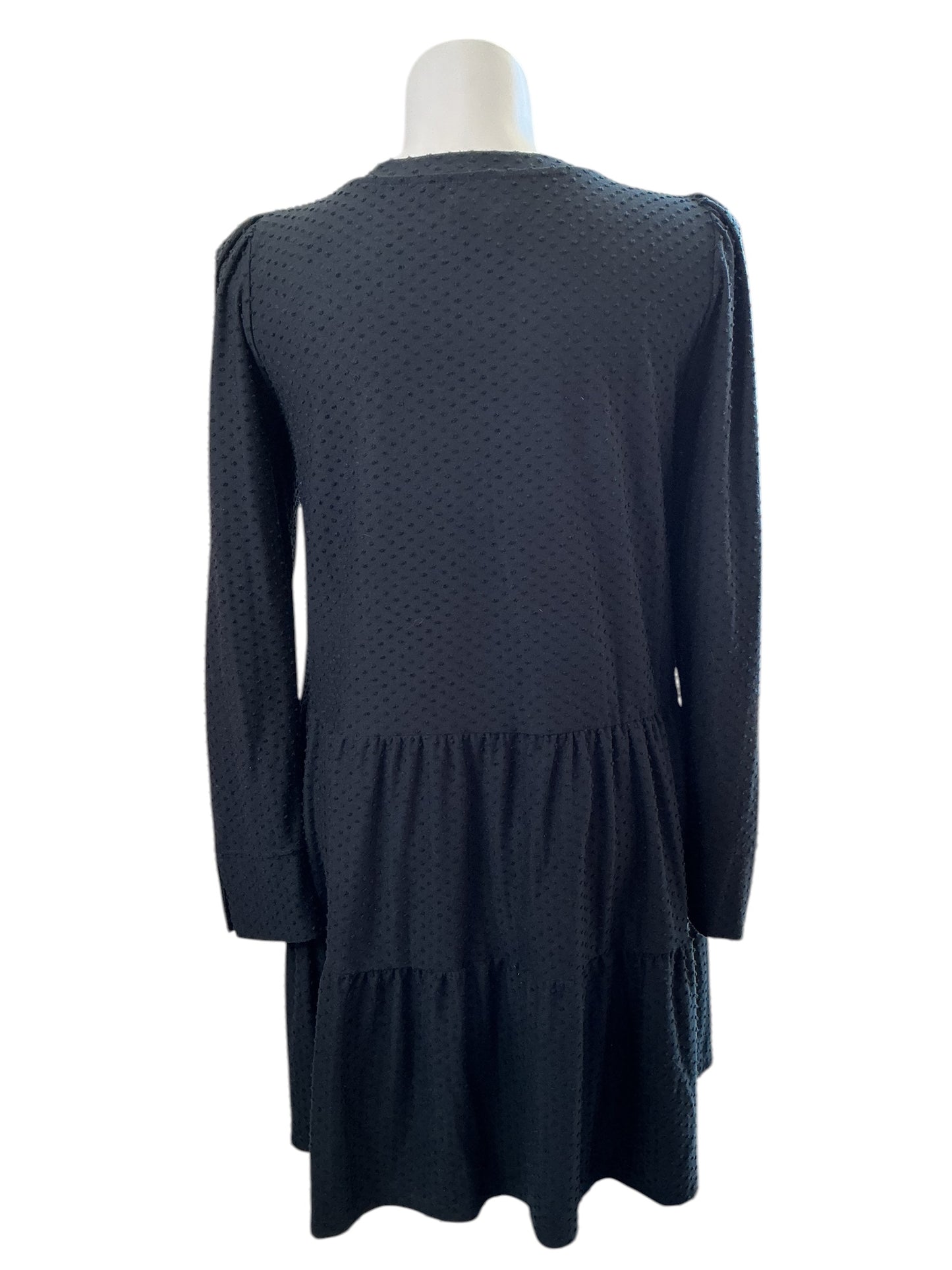 Lilly Pulitzer Zaria Dress - Onyx Polka Dot Jacquard - Size XL