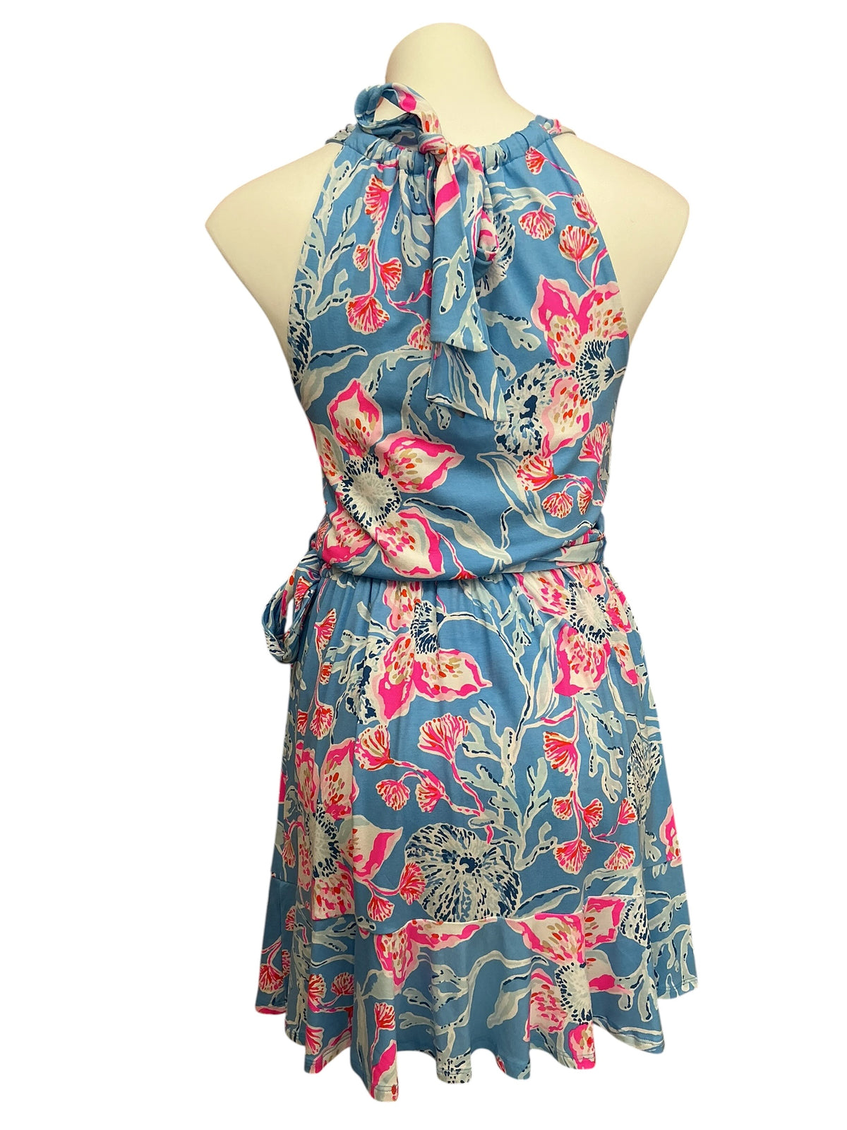 Lilly Pulitzer NWT Camri Halter Romper Multi Bahamian Rhapsody - Size M