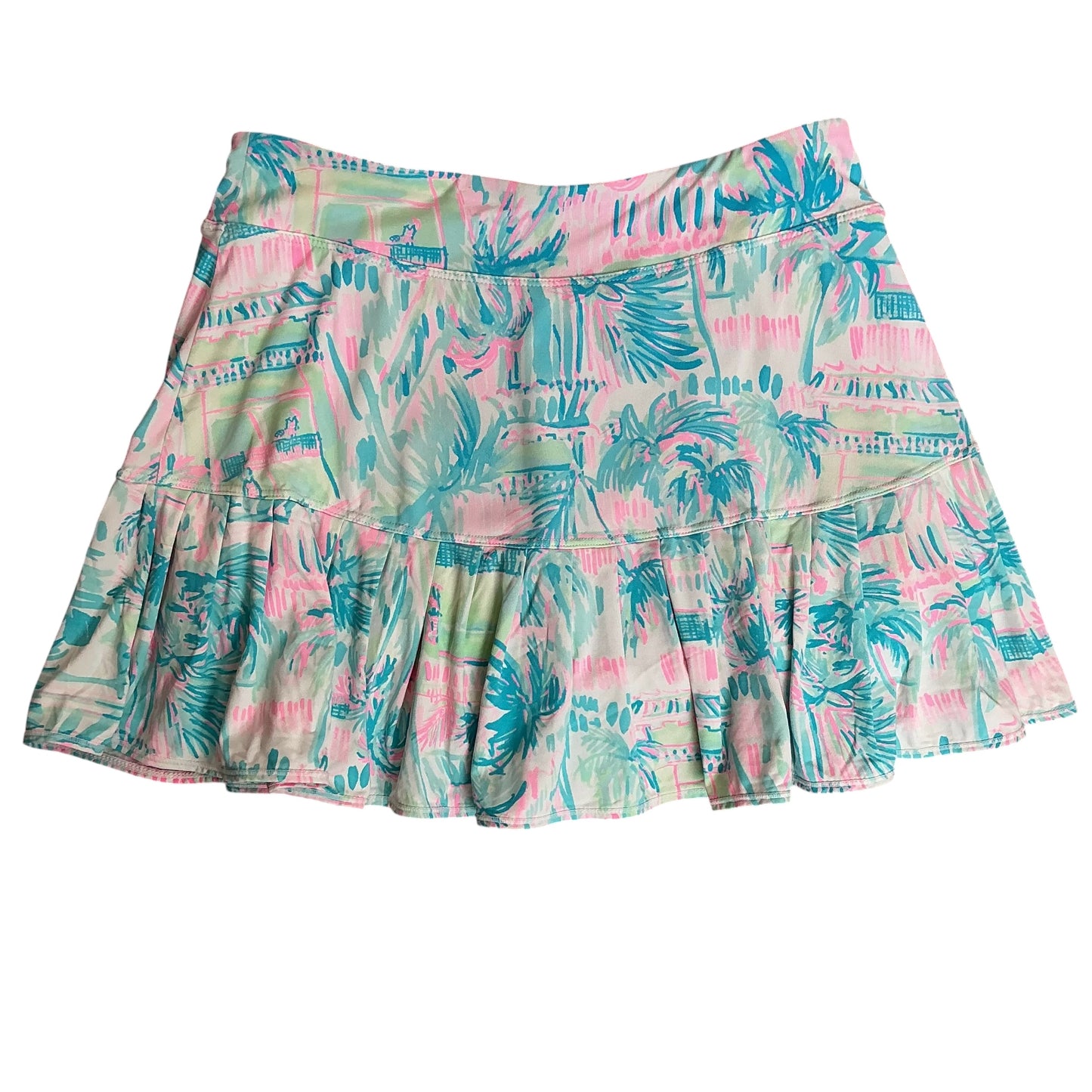 Lilly Pulitzer Luxletic Taye Skort Multi Perfect Match - Size XS