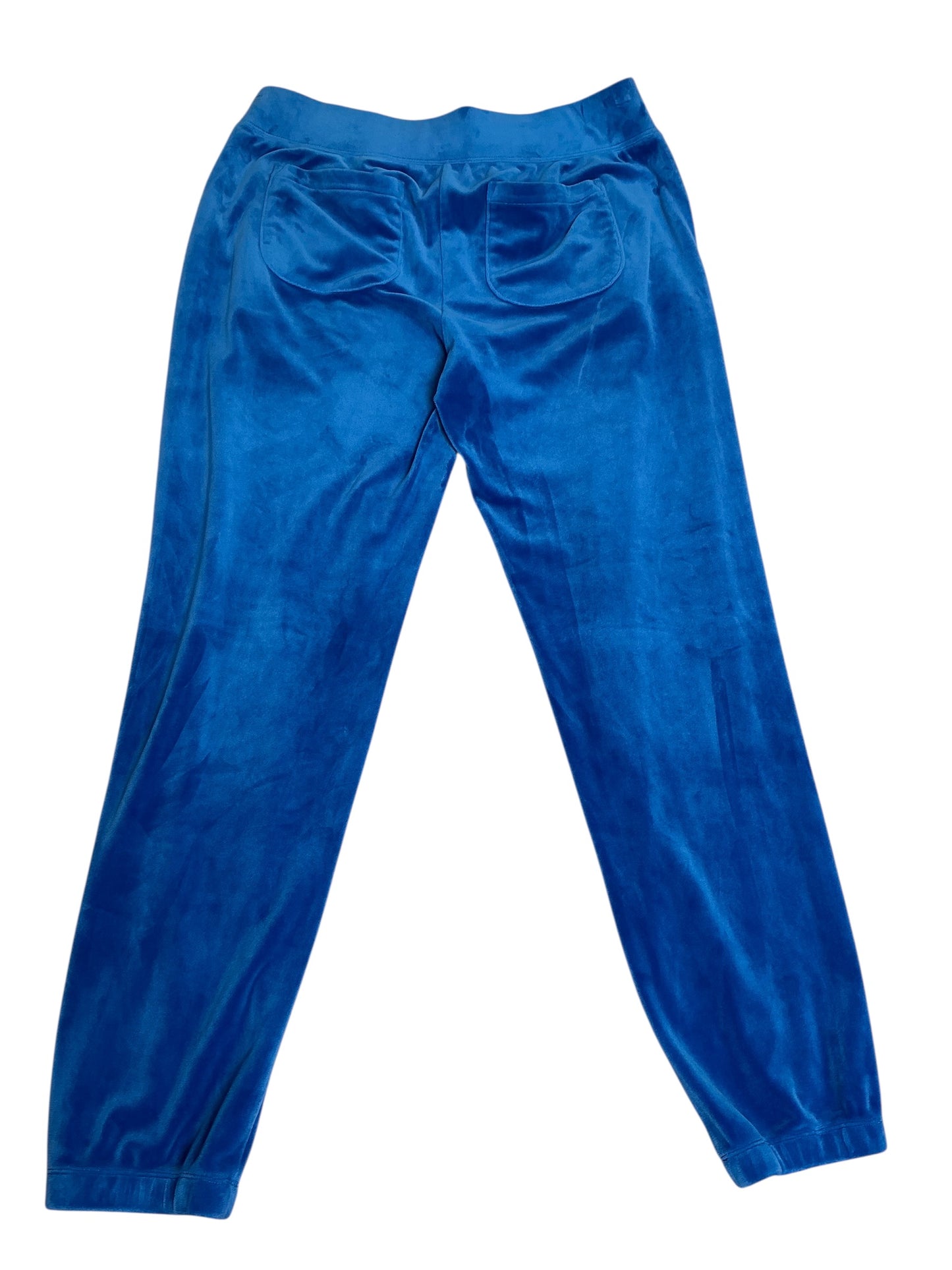 Lilly Pulitzer Mallie Velour Pants Royal Blue - Size M