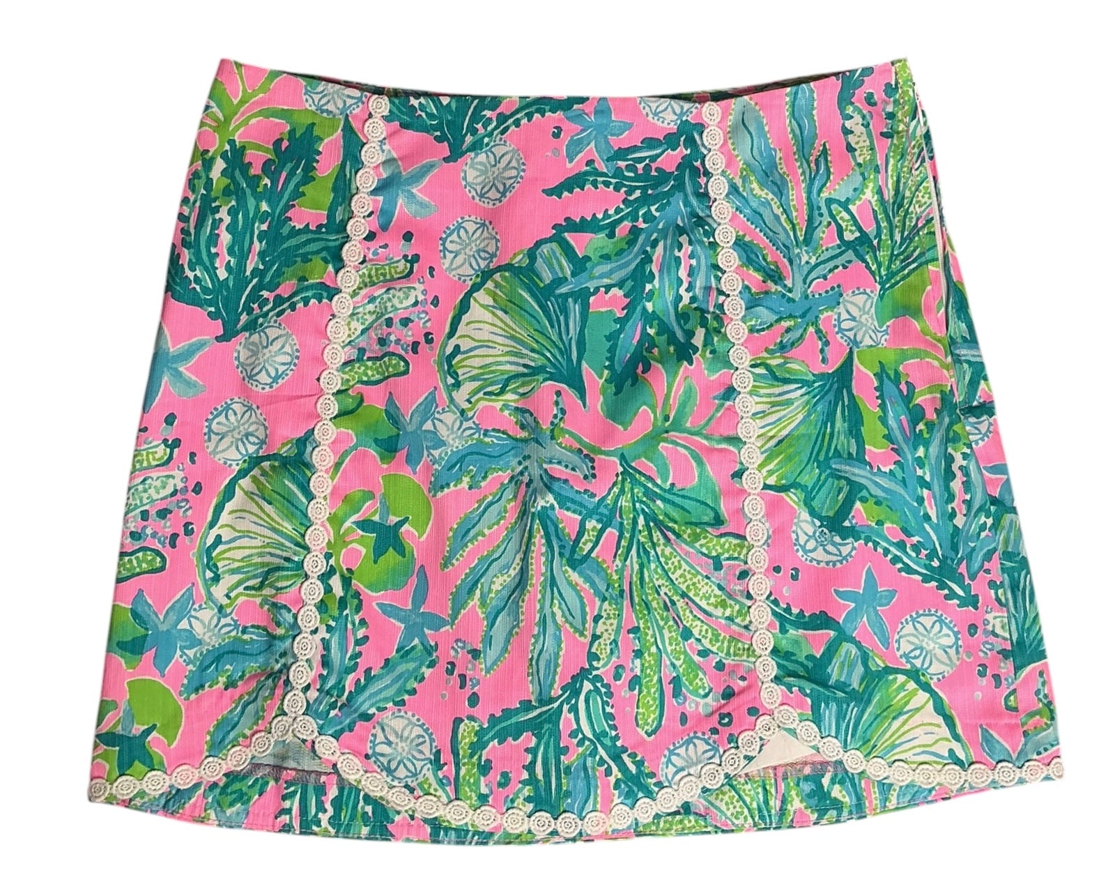 Lilly Pulitzer Patty Skort Mandevilla Baby Hip Nautic - Size 8