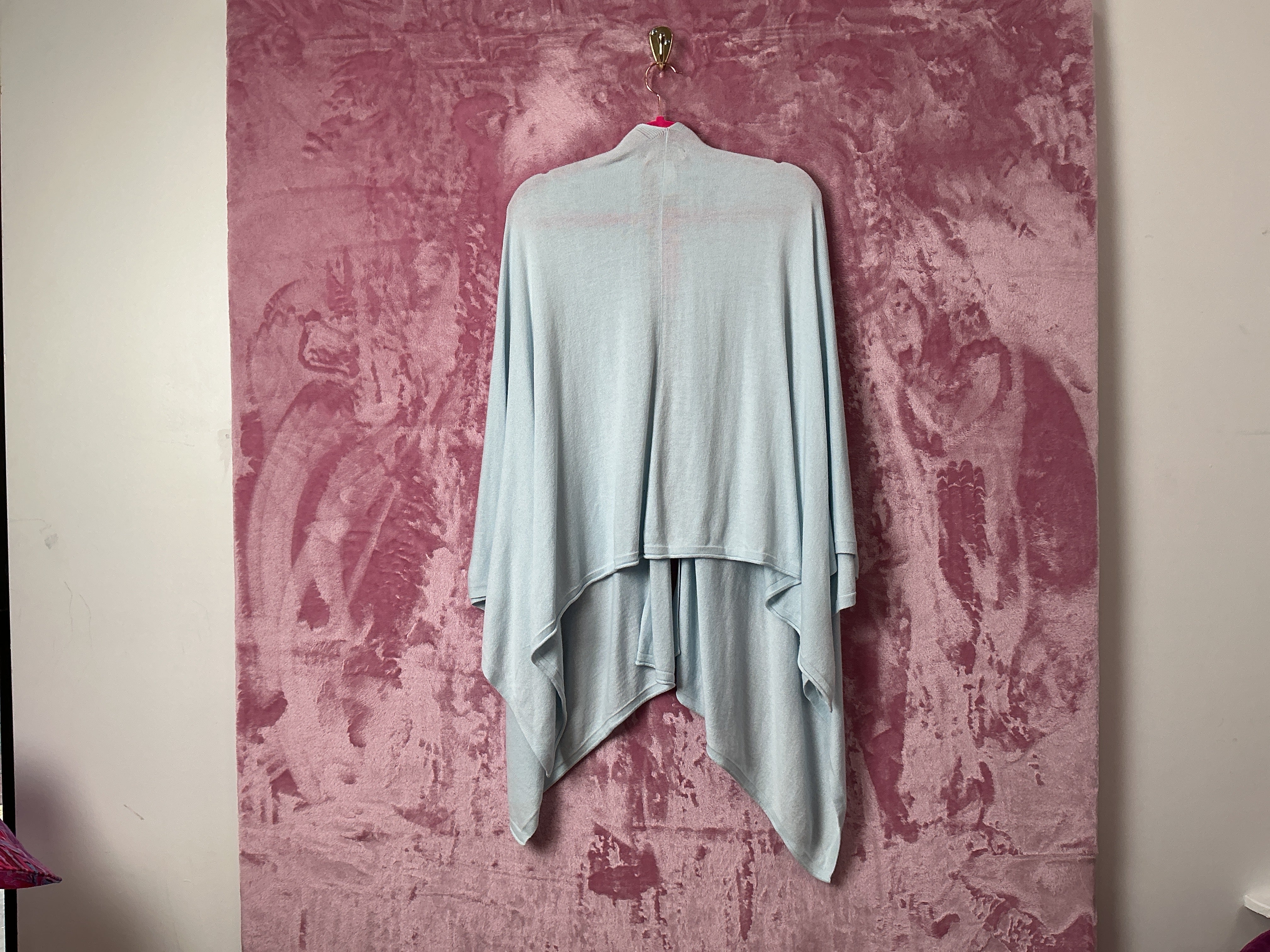 Lilly Pulitzer NWT Terri Wrap Pastel Lunar Blue - Size 0/S