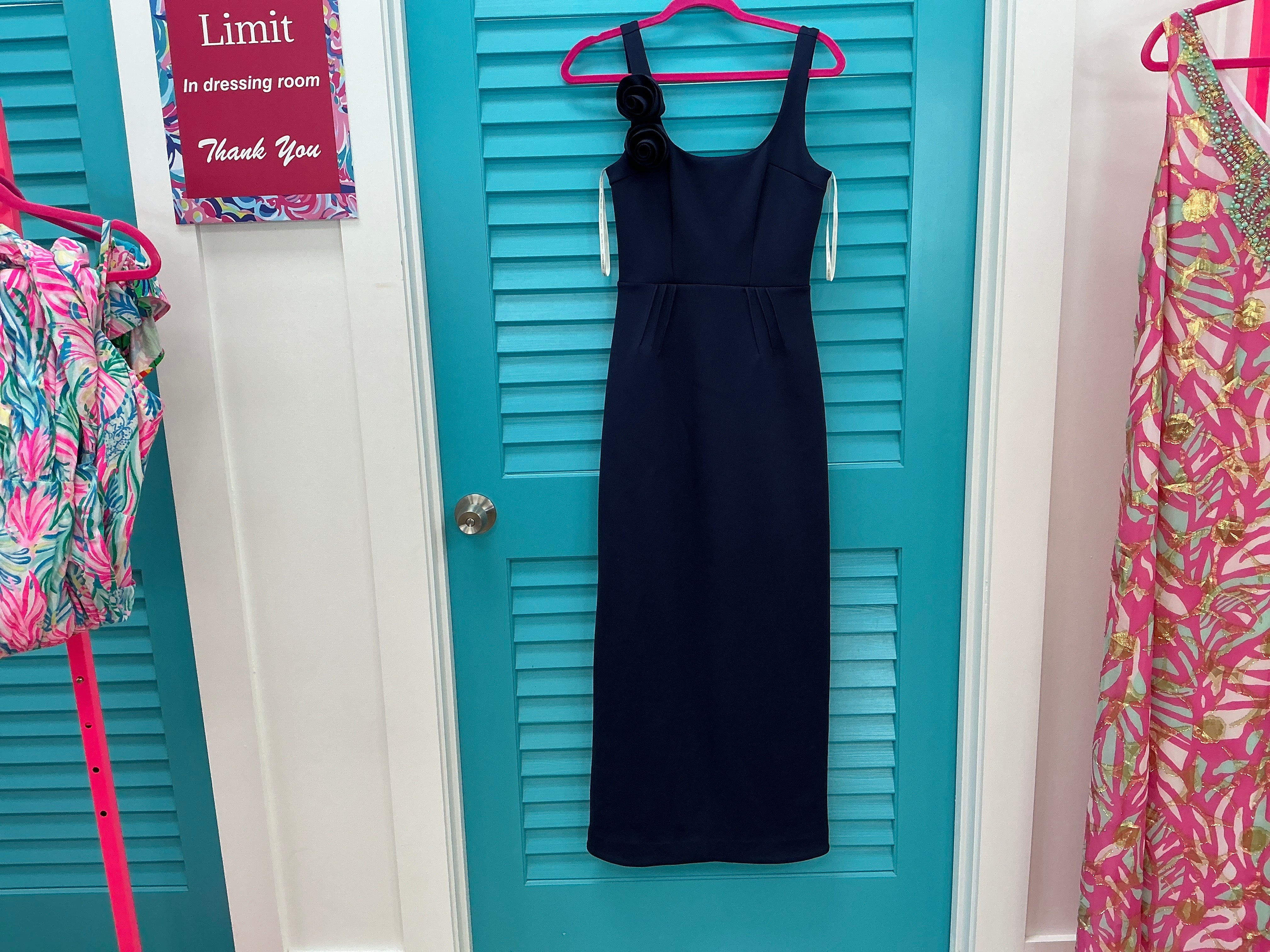 Lilly Pulitzer NWT Jade Maxi Dress True Navy - Size 00