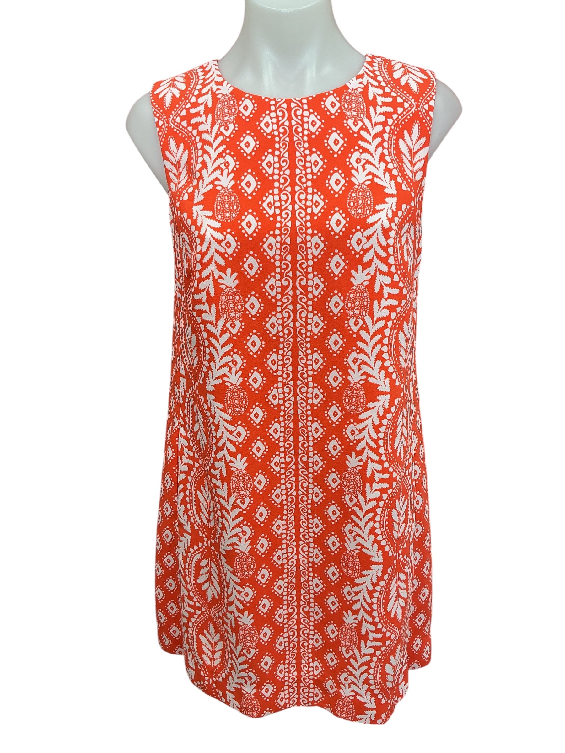 Lilly Pulitzer Edita Shift Dress Flamingo Feather Harbour View Engineered - Size 2