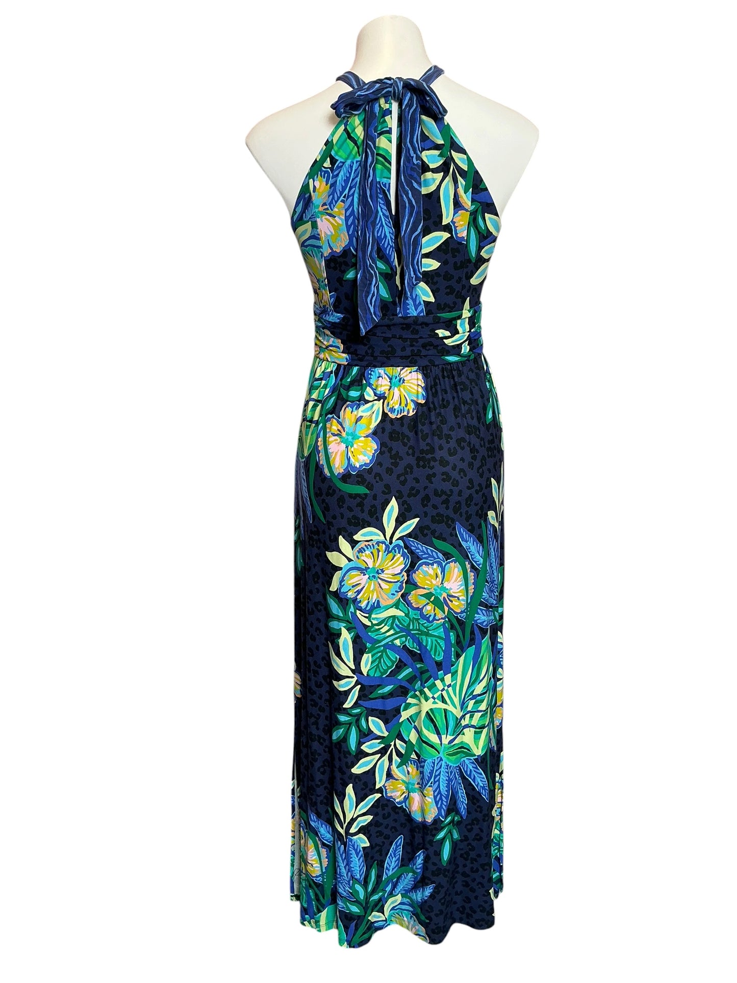 Lilly Pulitzer Orla Halter Maxi Dress Multi The Hottest Spot - Size S