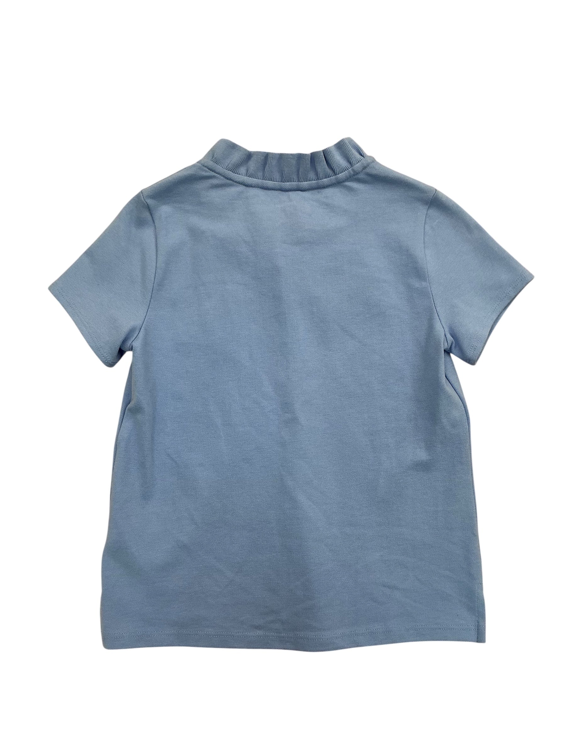 Lilly Pulitzer Girls Kids Thierry Polo Blue Hyacinth - Size L