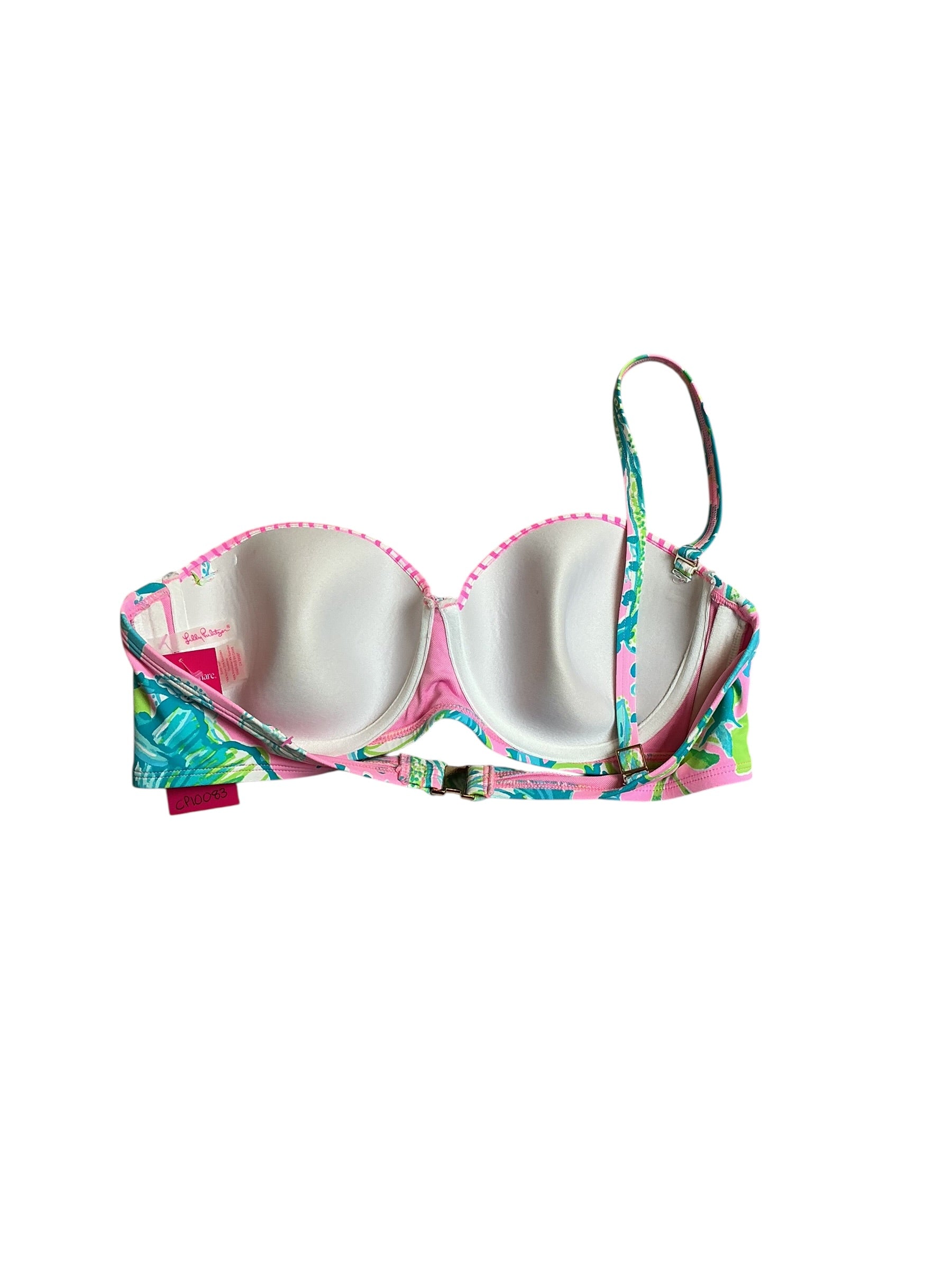 Lilly Pulitzer Leven Underwire Bikini Top Suite Views - Size 8