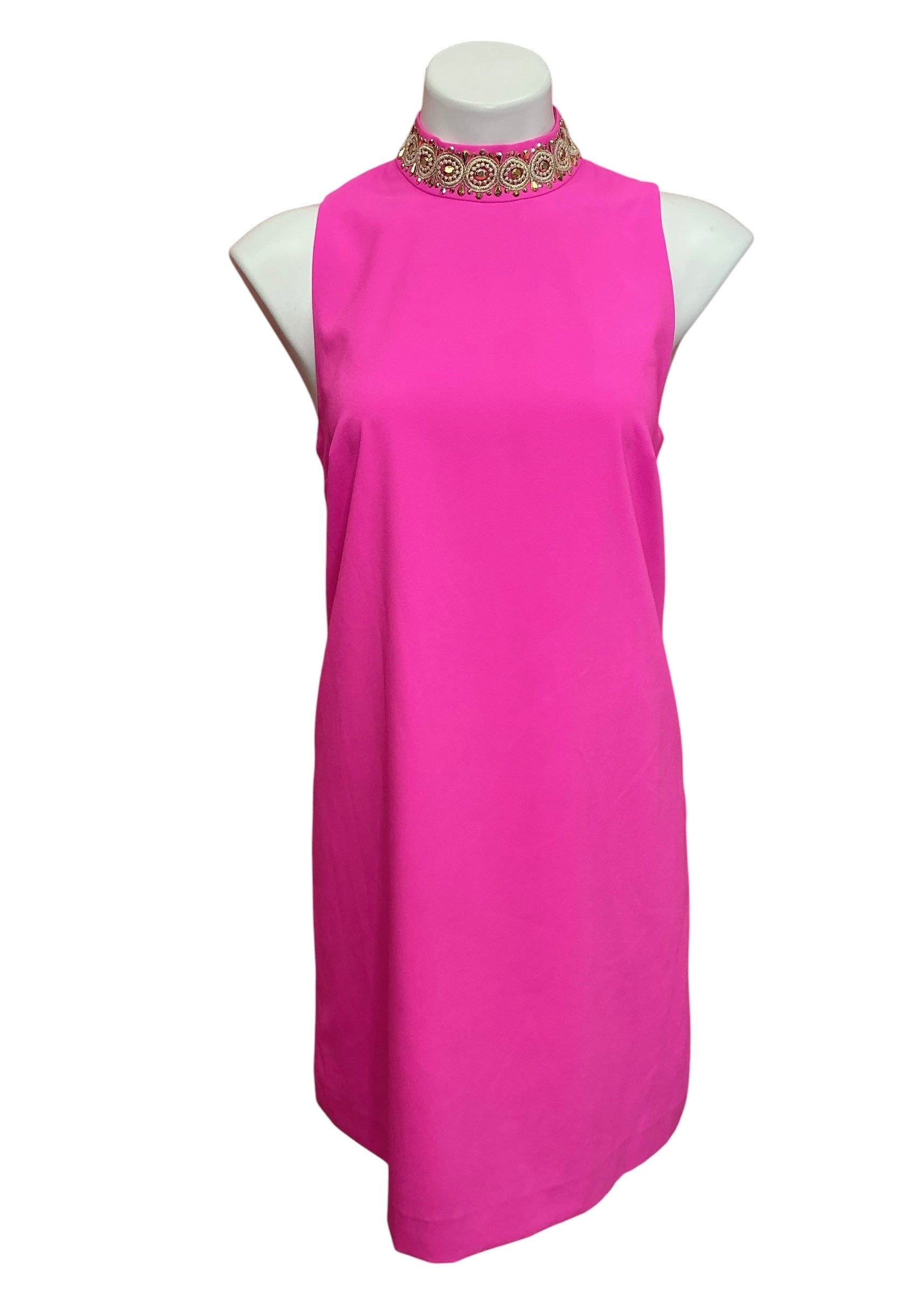 Lilly Pulitzer NWT Brandi Stretch Shift Dress Mandevilla Pink - Size 4