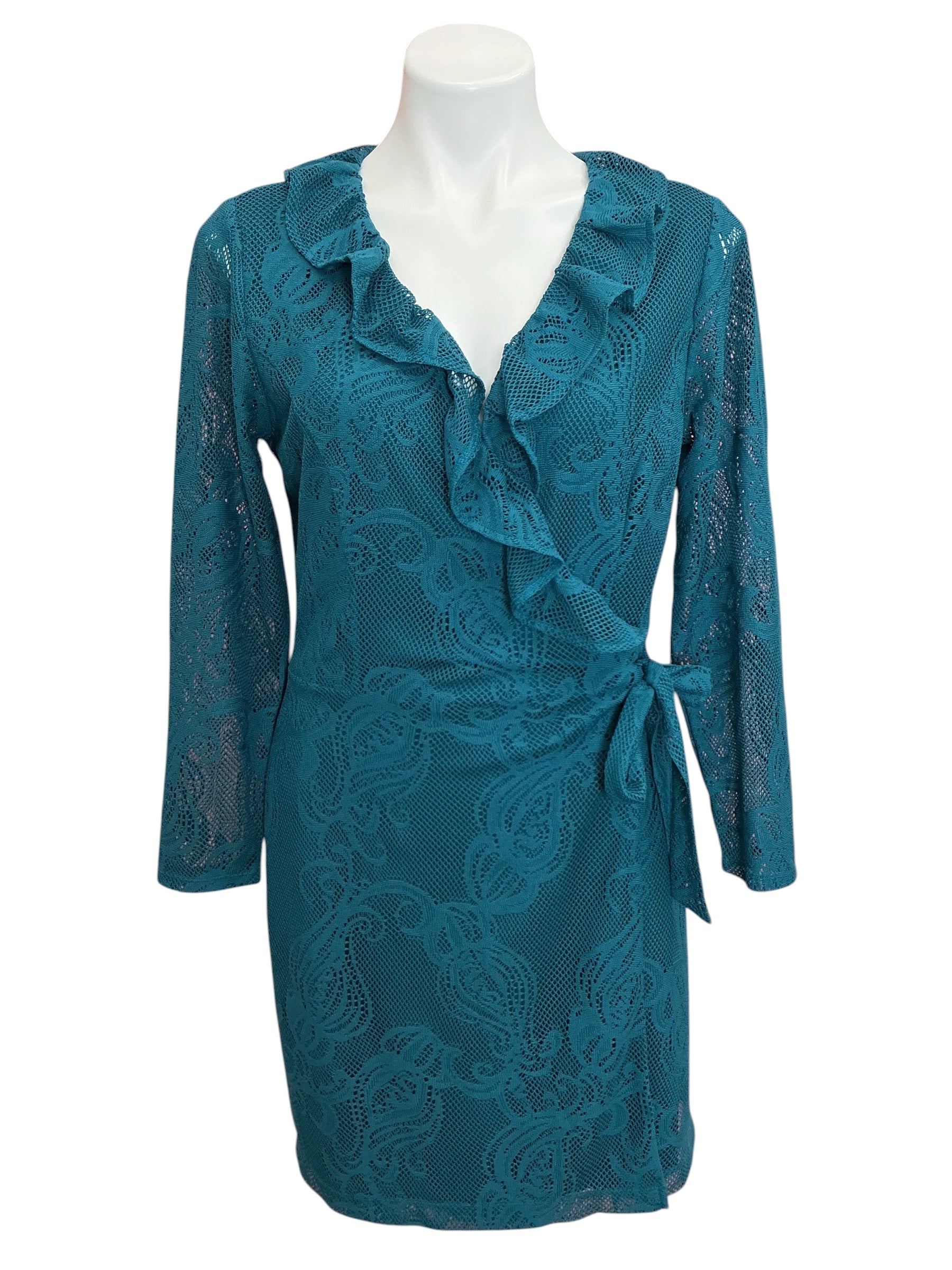 Lilly Pulitzer Tiki Wrap Romper Inky Tidal Jellyfish Critter Crochet - Size L