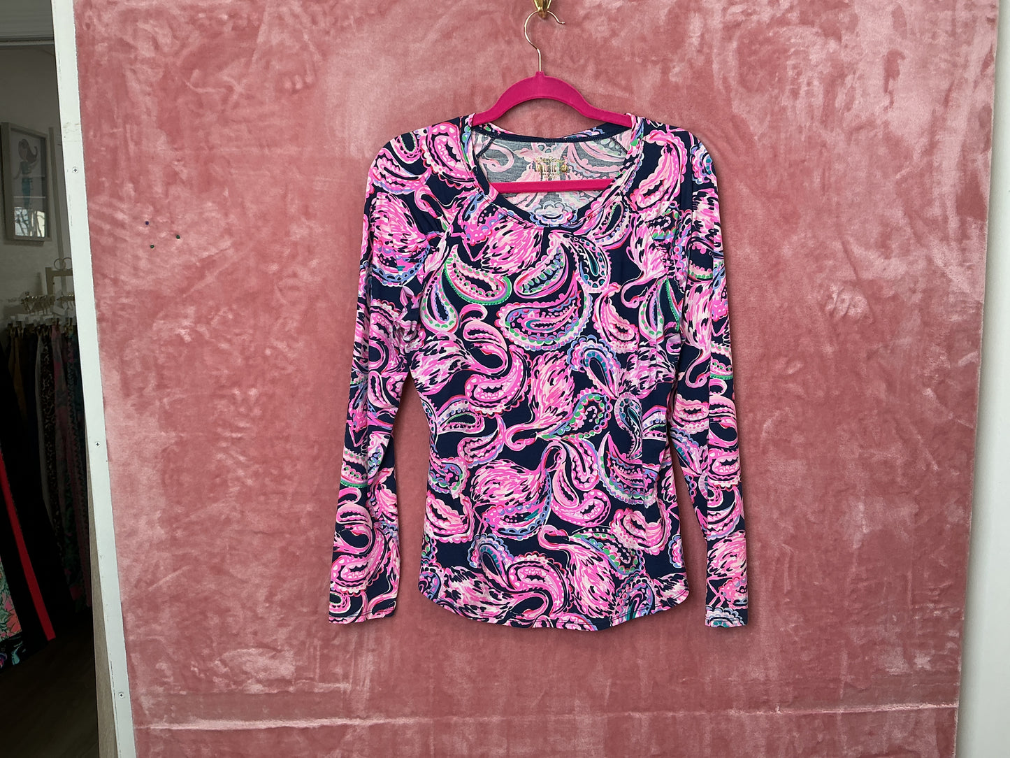 Lilly Pulitzer Long Sleeve Top  - Size M