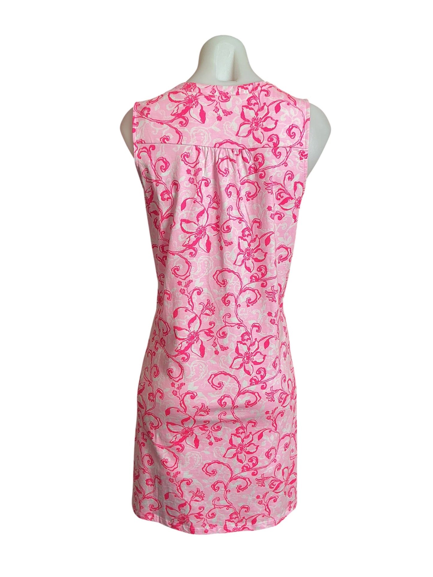 Lilly Pulitzer NWT Dev Dress Conch Shell Pink Flamingle Garden - Size S