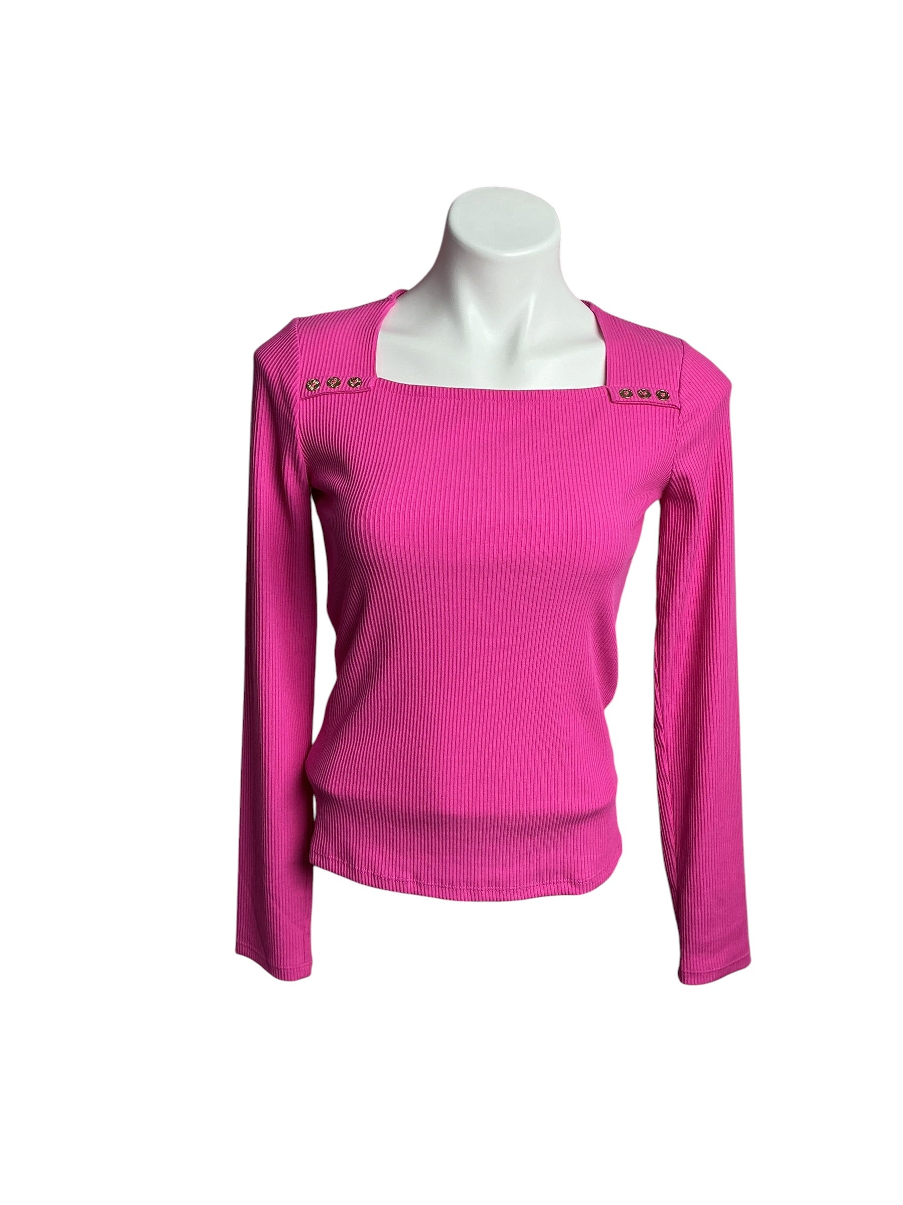 Lilly Pulitzer- NWT Beaty Long Sleeve Knit Parigi Pink Size S