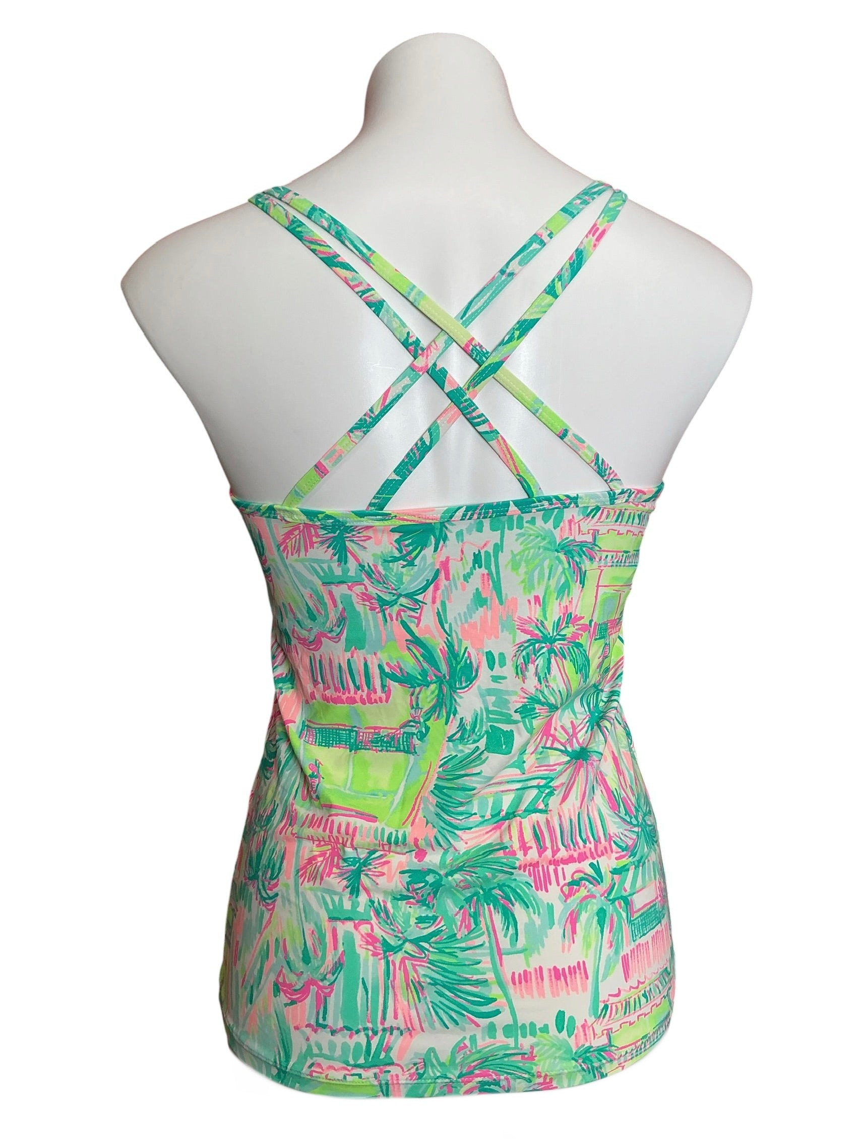 Lilly Pulitzer NWT UPF 50+ Meryl Nylon Avida Multi Perfect Match - Size M