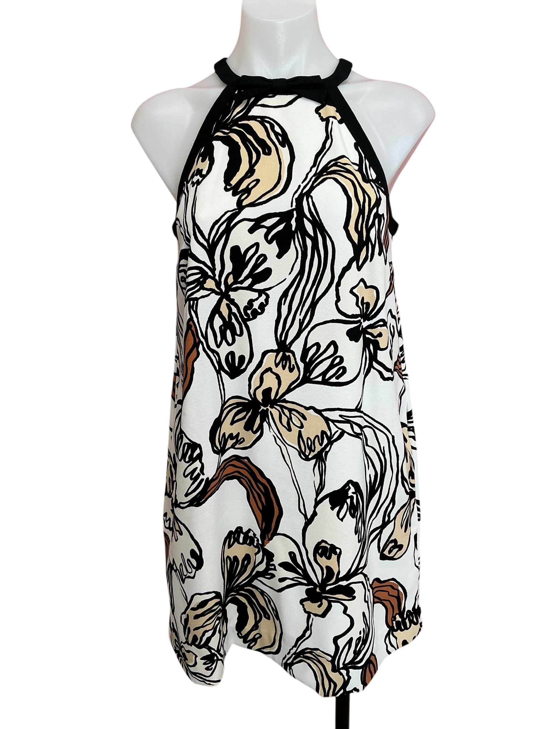 Lilly Pulitzer Kallie Sleeveless Romper Coconut Oversized Irisistable- Size 0