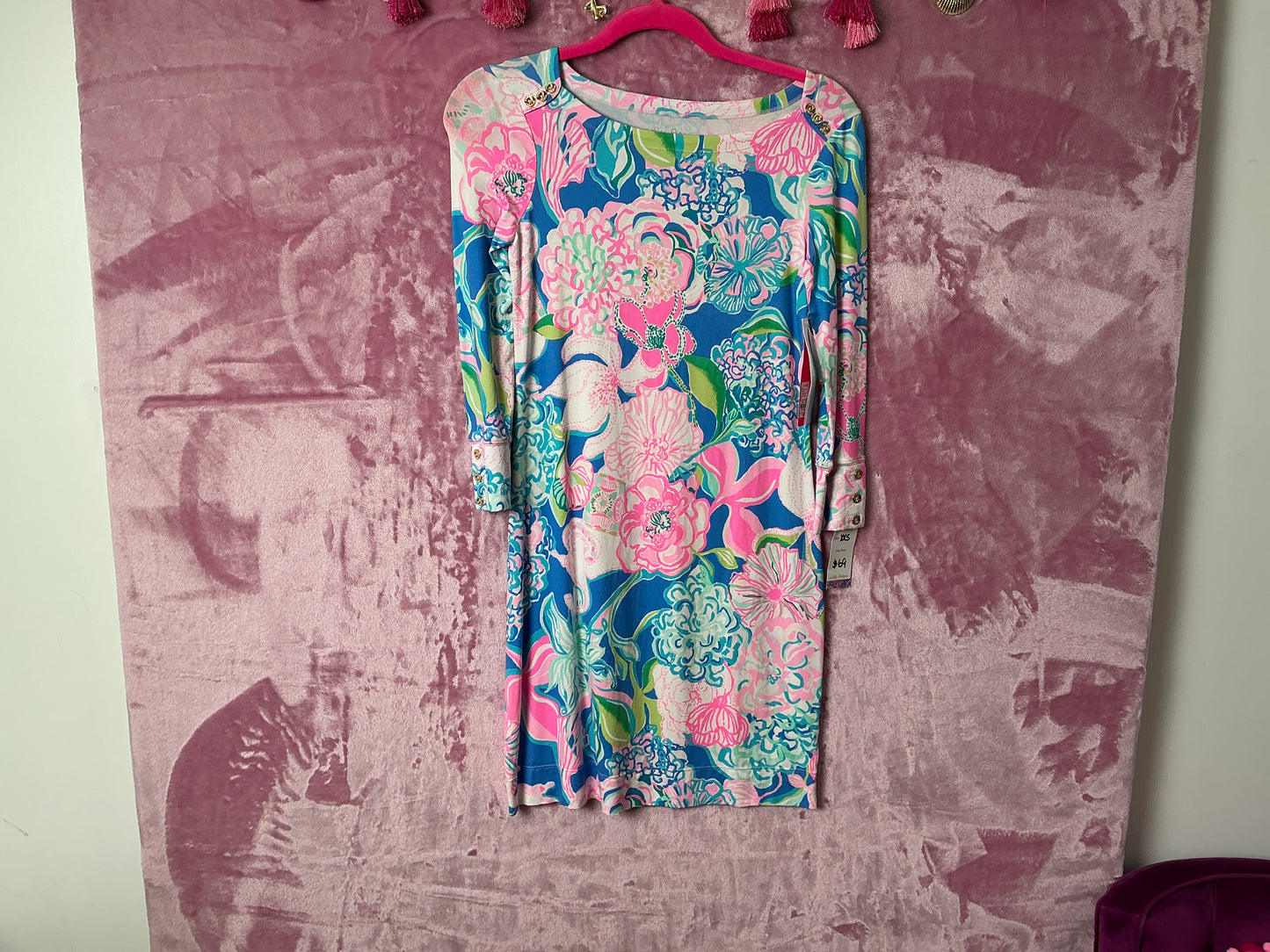 Lilly Pulitzer Dress NWT - UPF 50+ Sophie Dress - Multi - Peony For Your Thoughts - Size XXS