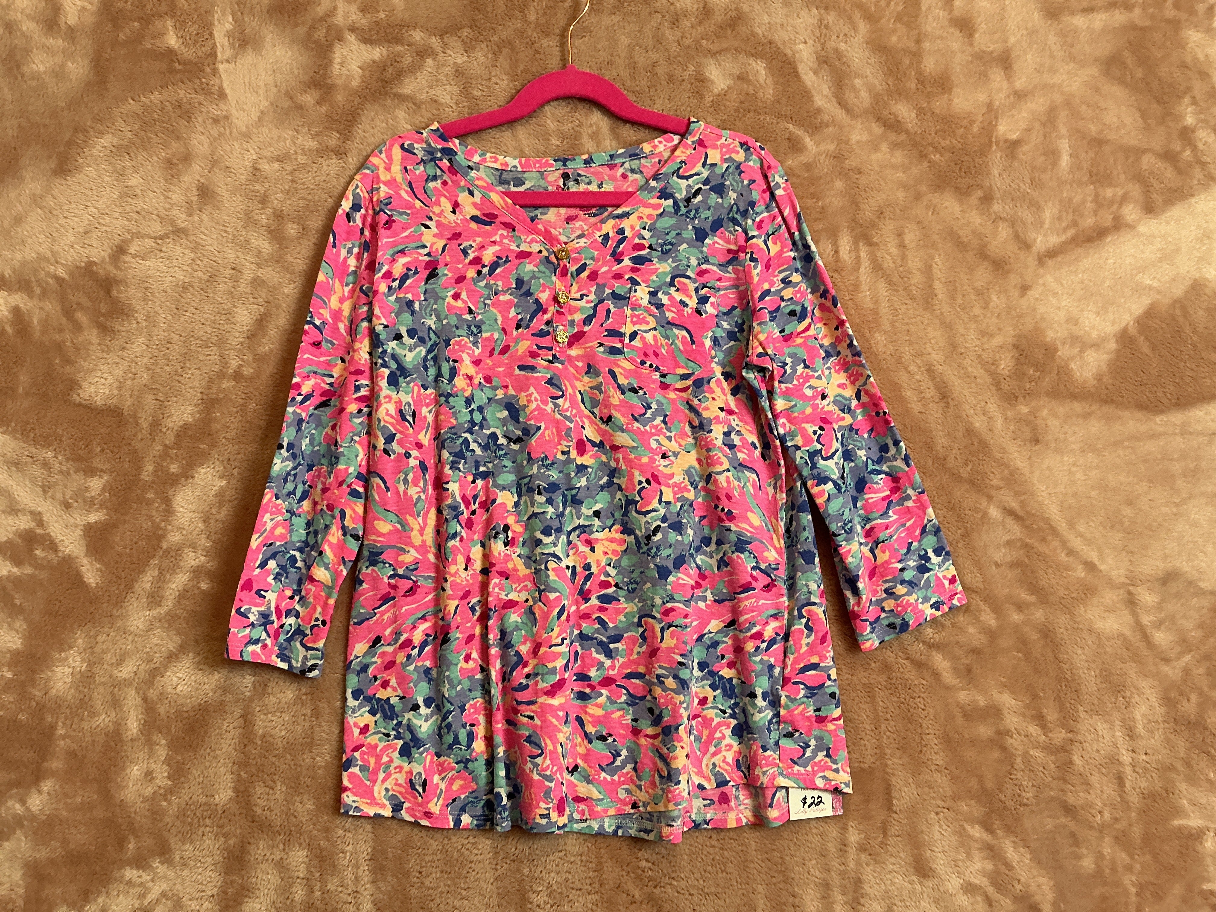 Lilly Pulitzer Kids Shirt - Size XL 12/14