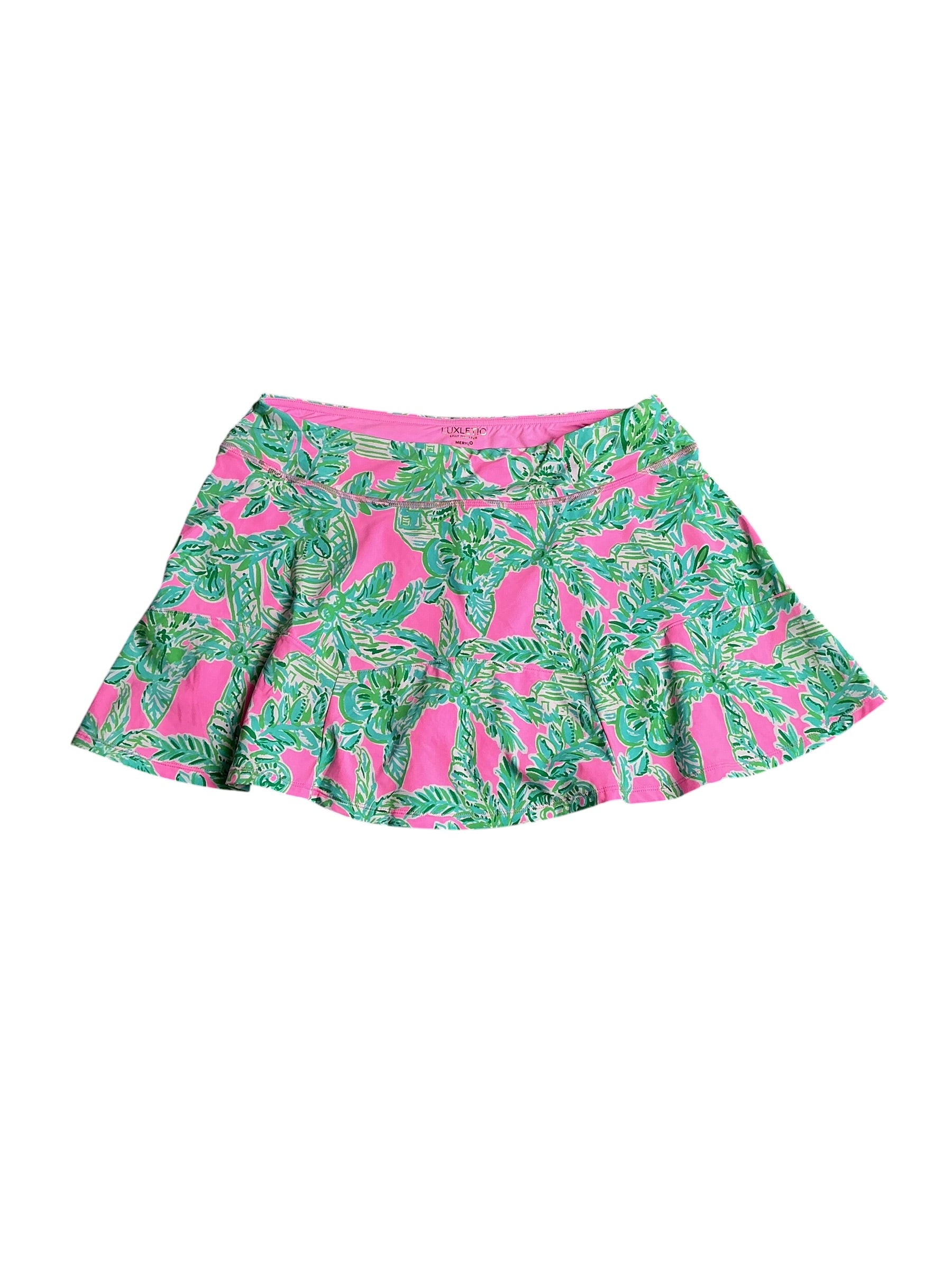 Lilly Pulitzer- NWT Corrine Skort Mandevilla Baby Pink Sand Paradise Size L