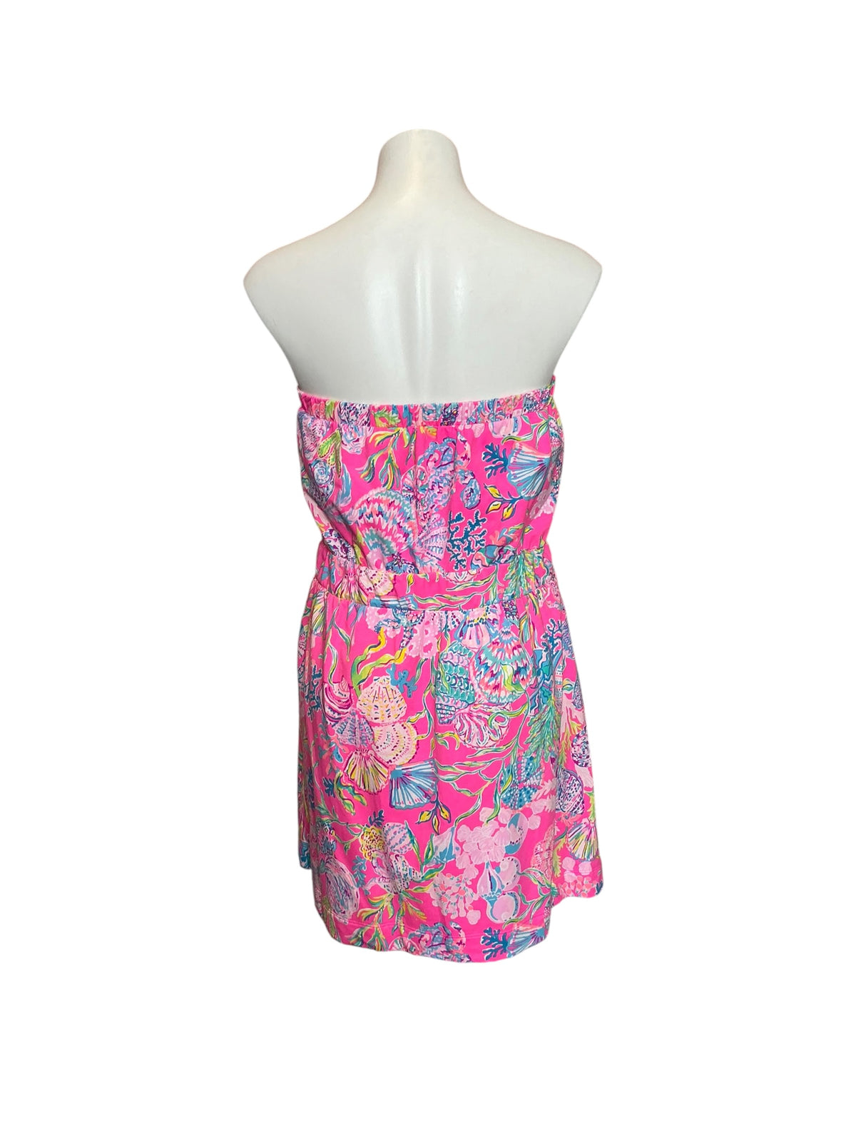 Lilly Pulitzer Larch Cover-Up / Dress Pink Isle Shell Me Something Good - Size XL