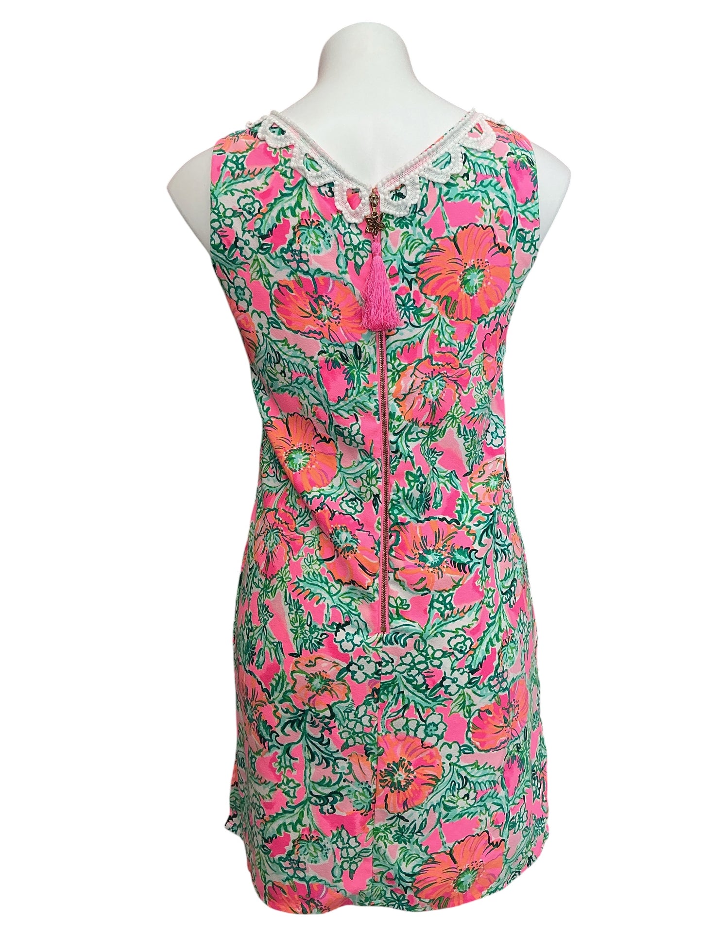 Lilly Pulitzer Ronnie Romper Mandevilla Baby Fins And Flippers Engineered - Size 8