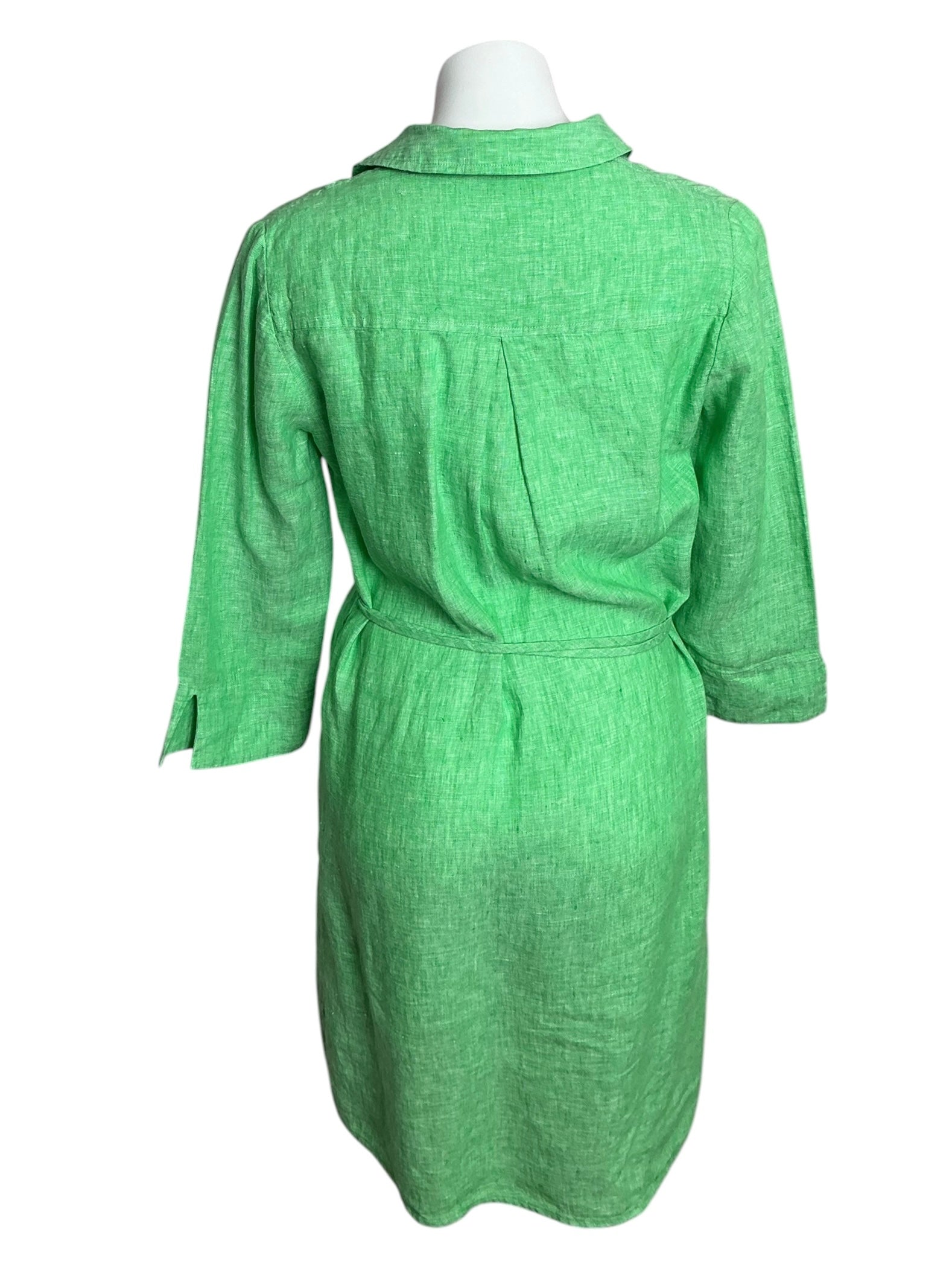 Lilly Pulitzer Pilar Tunic Linen Dress Gecko Green - Size S