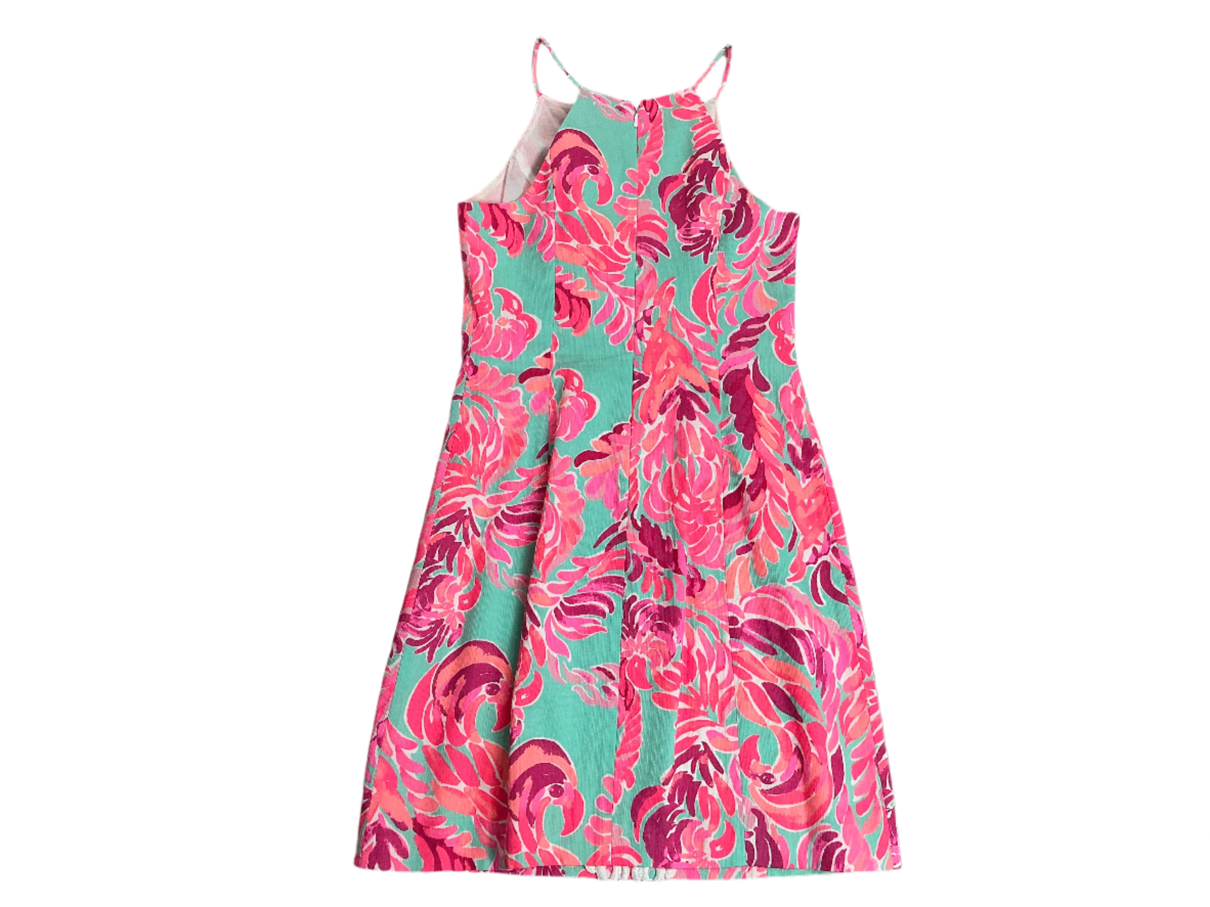Lilly Pulitzer Pearl Dress - Poolside Blue Love Birds - Size 00