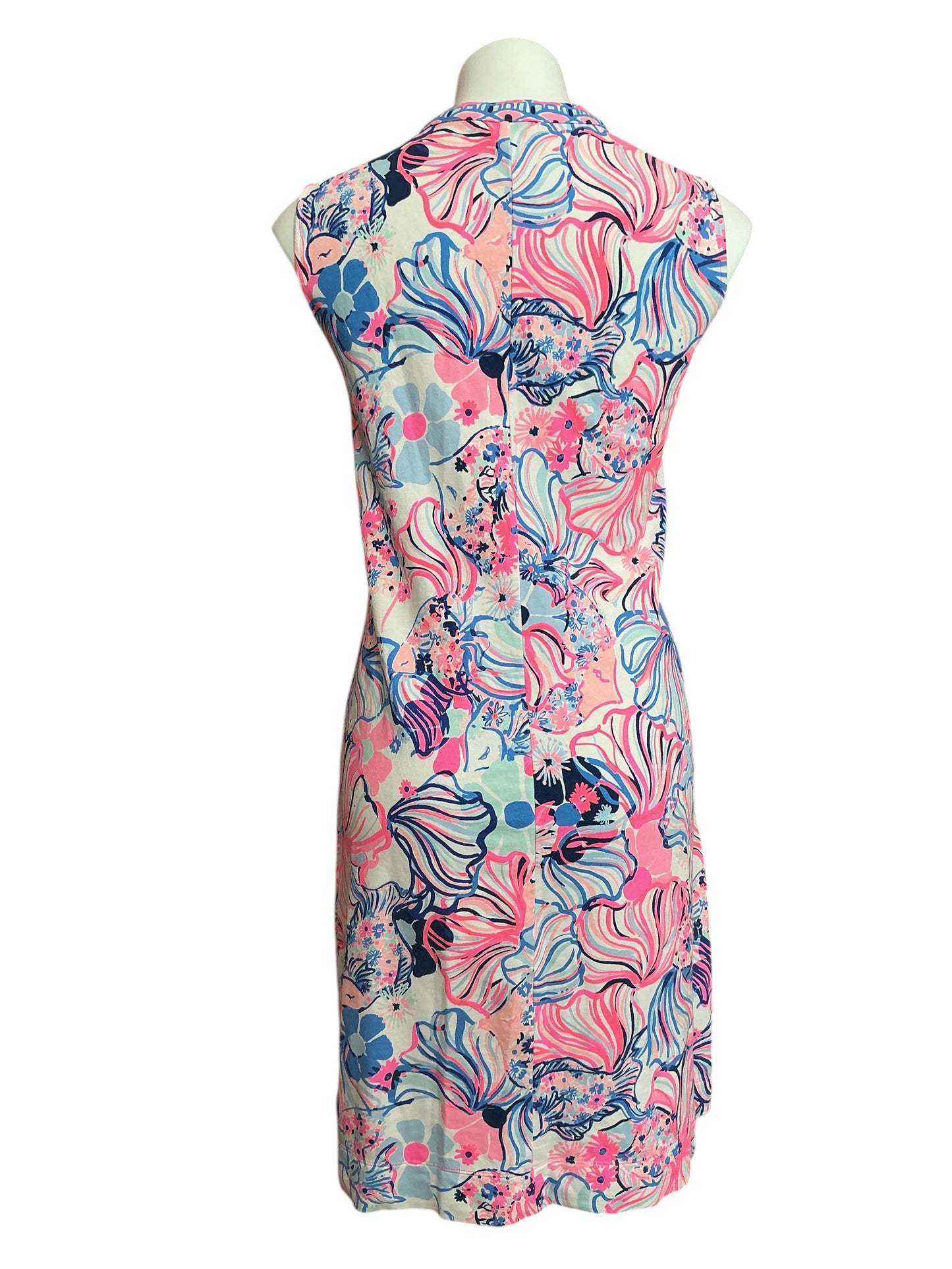 Lilly Pulitzer Camari Shift Dress Prosecco Pink Make A Splash - Size XL