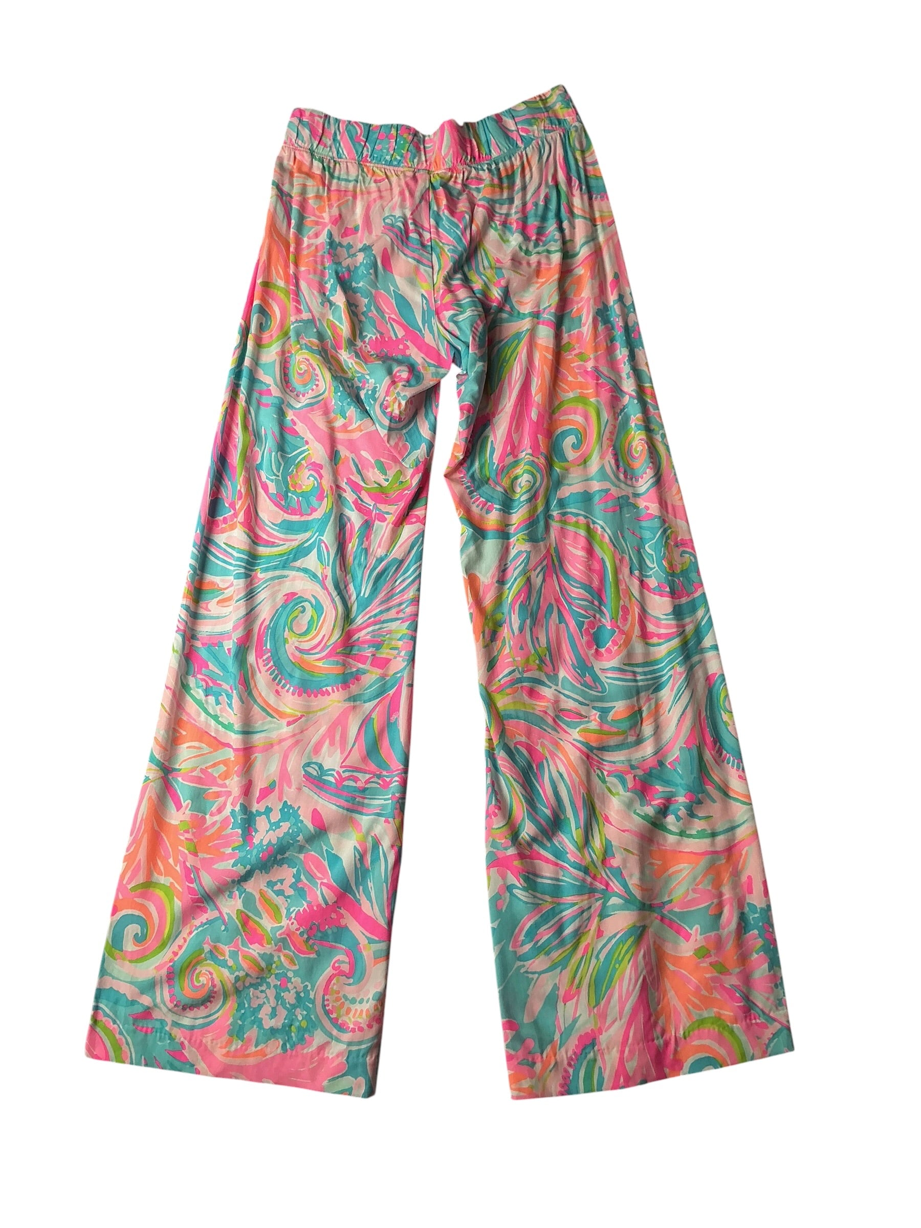 Lilly Pulitzer Bal Harbour Palazzo Pant Carnivale Coral - Size S