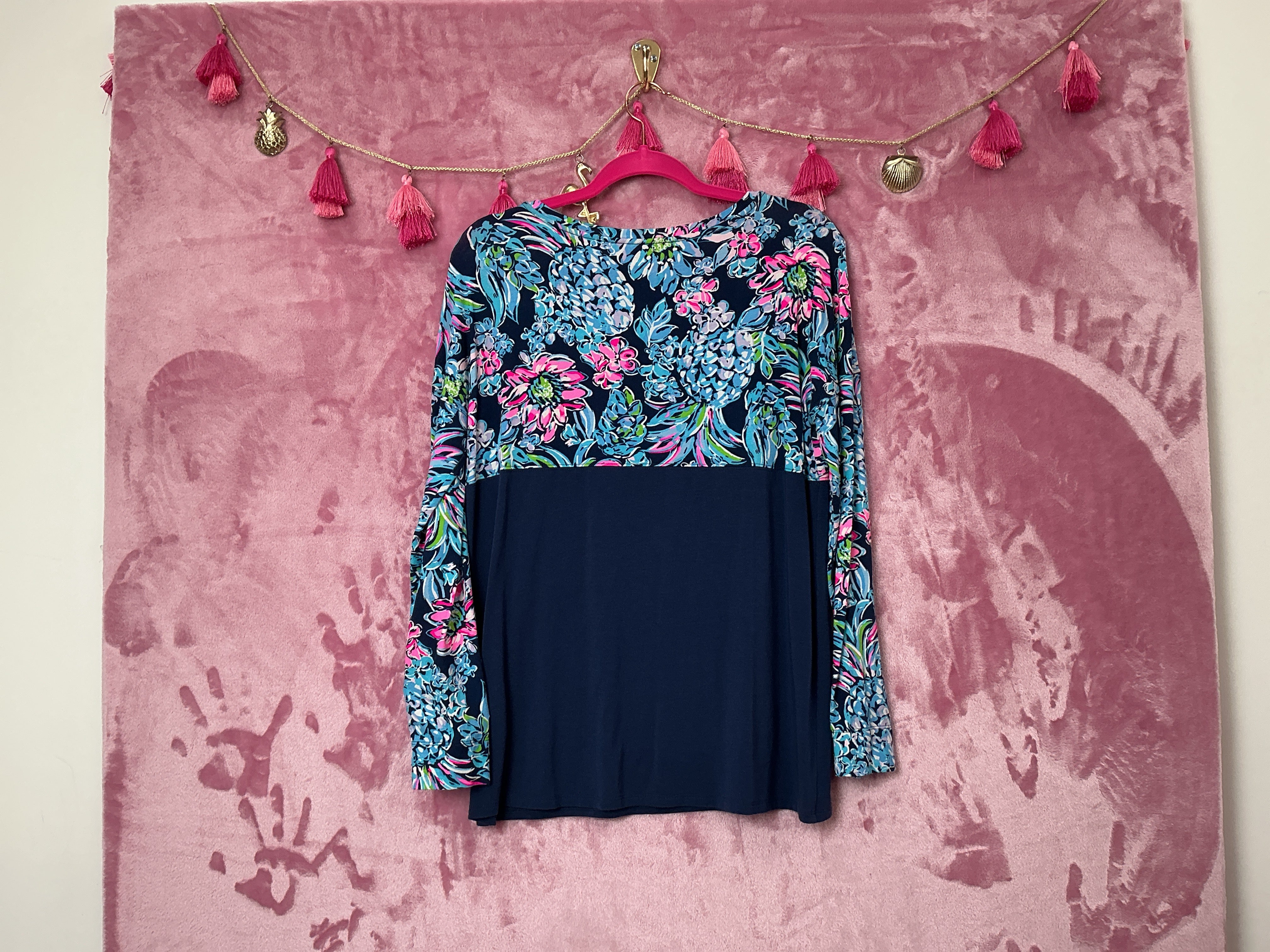 Lilly Pulitzer Long Sleeve Top - Size S