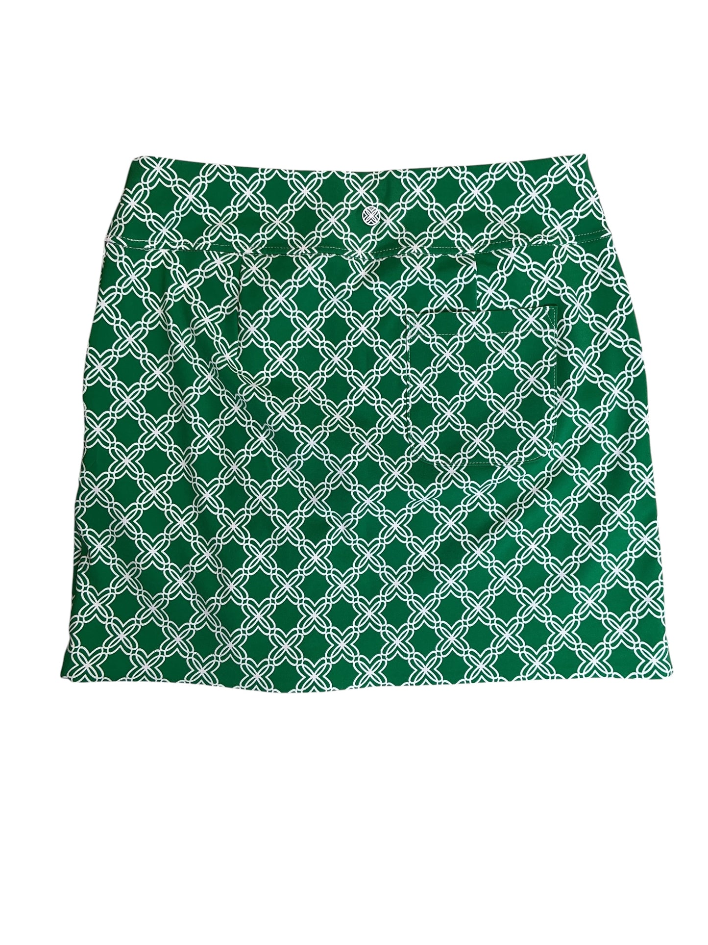 Lilly Pulitzer NWT Monica Ruffle Skort UPF 50+ Bamboo Green Boo Green Open Butterfly - Size 6