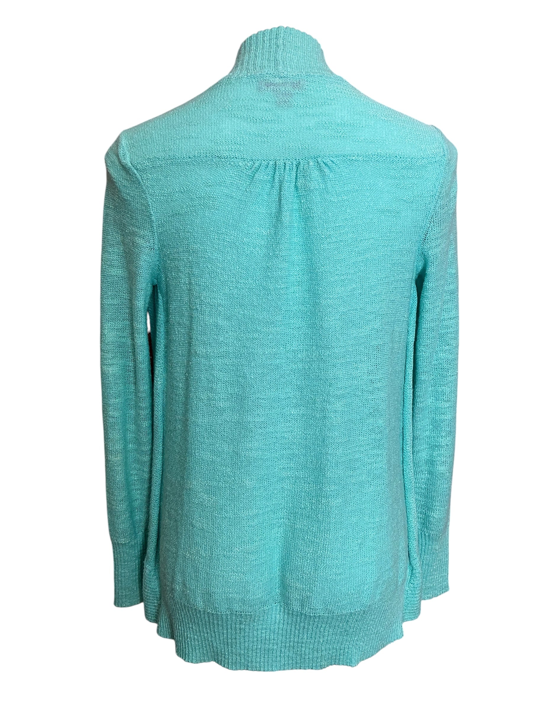 Lilly Pulitzer Isle Cardigan Surf Blue - Size M
