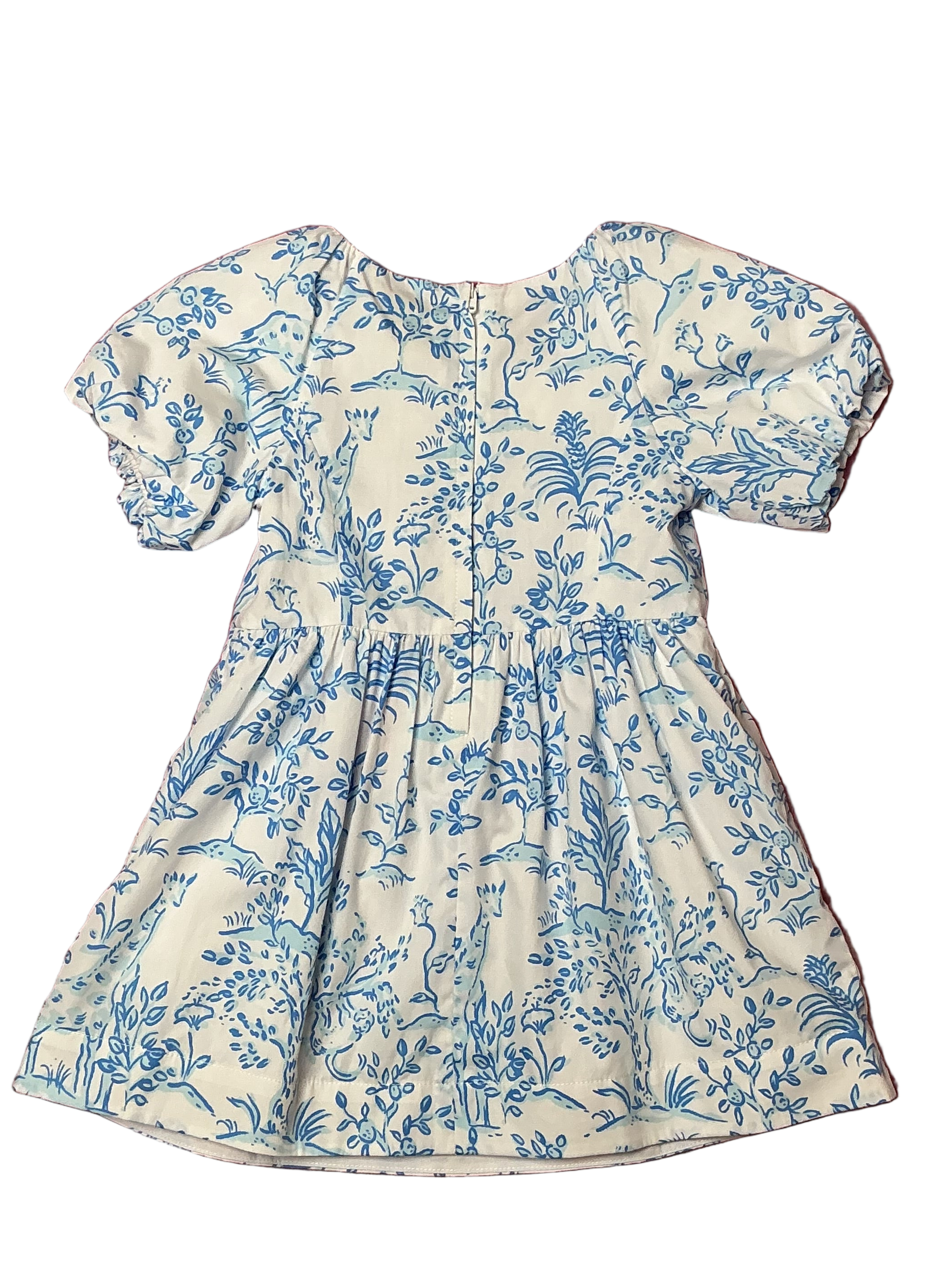 Lilly Pulitzer Toddler NWT - Mini Knoxlie Dress - Resort White Tall Tales - Size 3