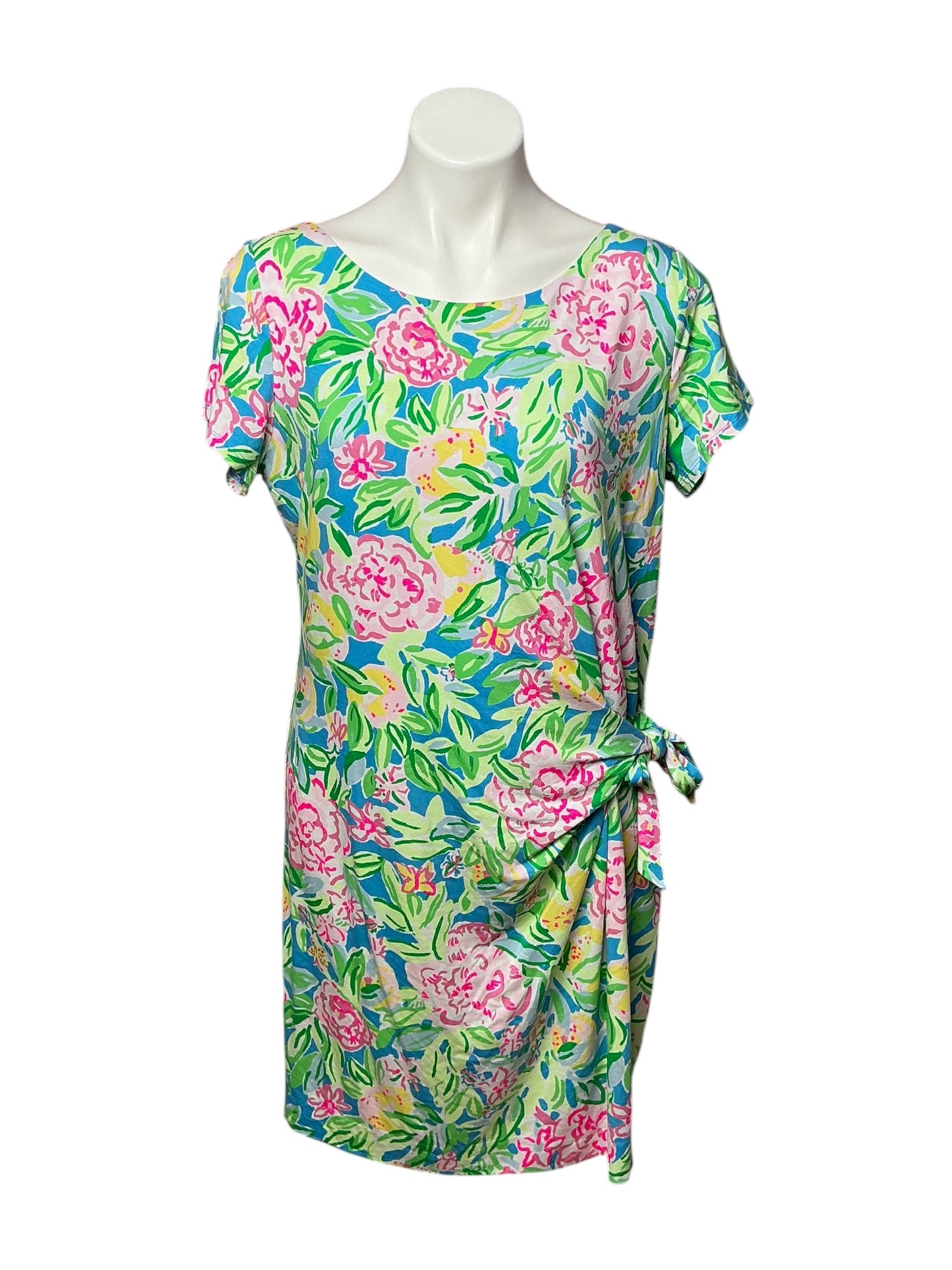 Lilly Pulitzer Bryson Skirted Romper Multi Grove Garden - Size XL