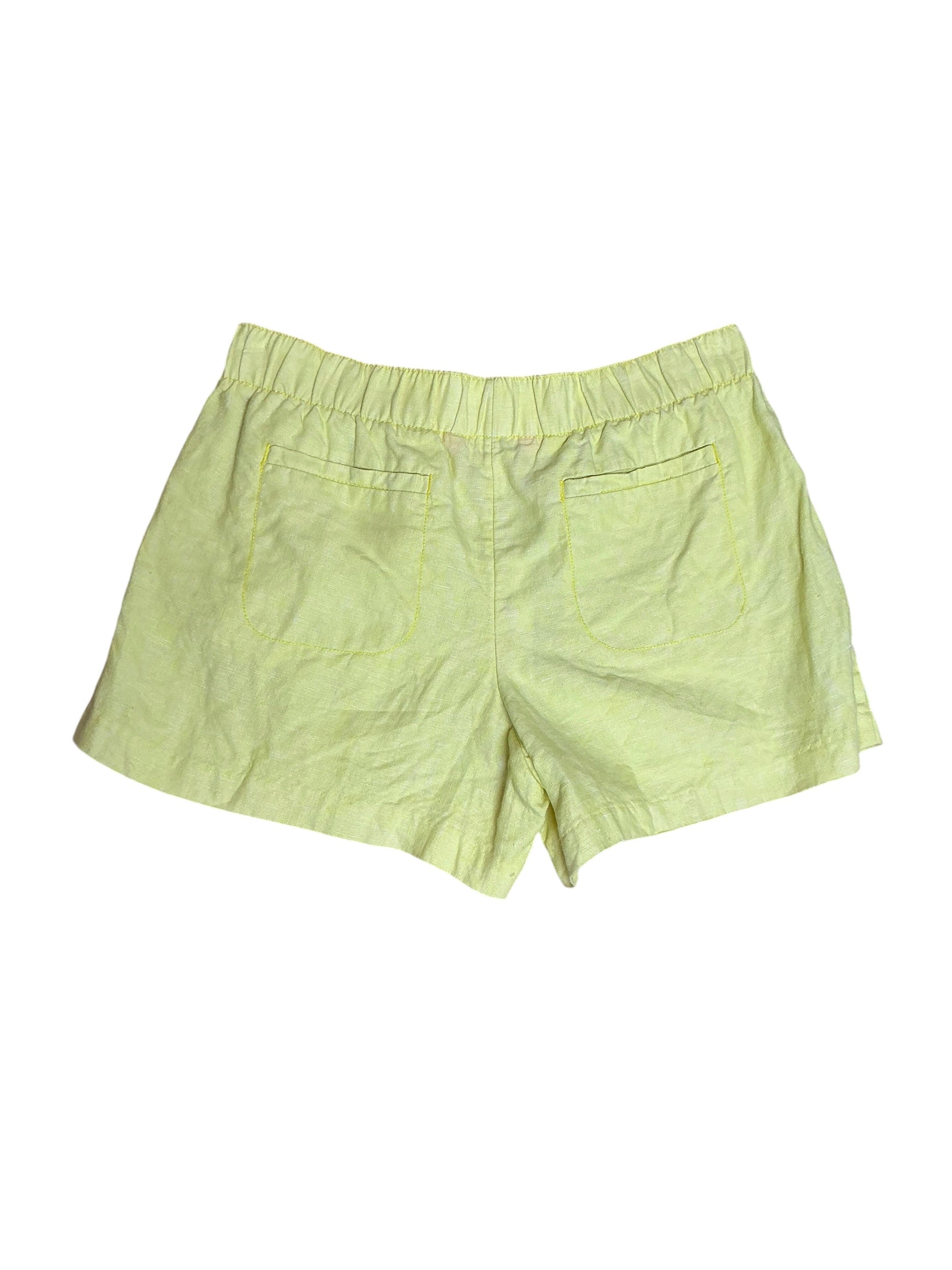 Lilly Pulitzer Lilo Linen Short Lily’s Lemon - Size M