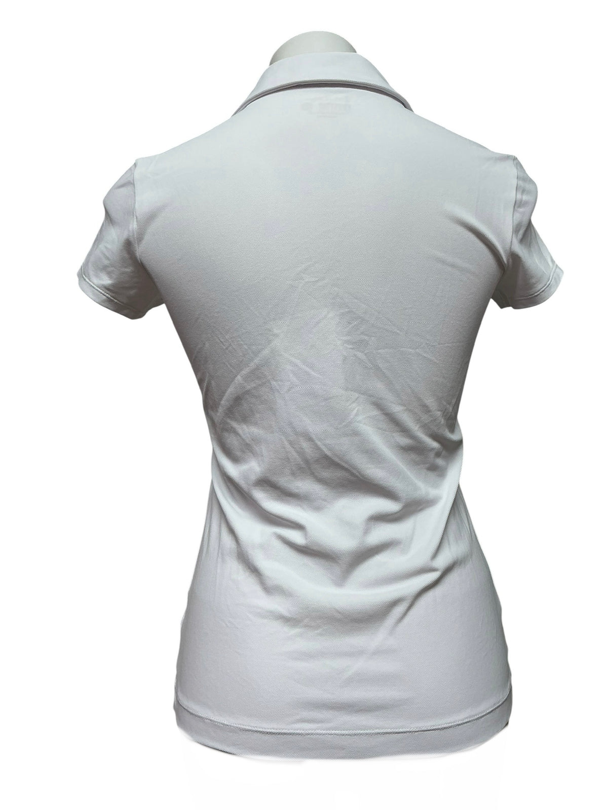 Lilly Pulitzer UPF 50+ Frida Scallop Polo Top Resort White - Size XS