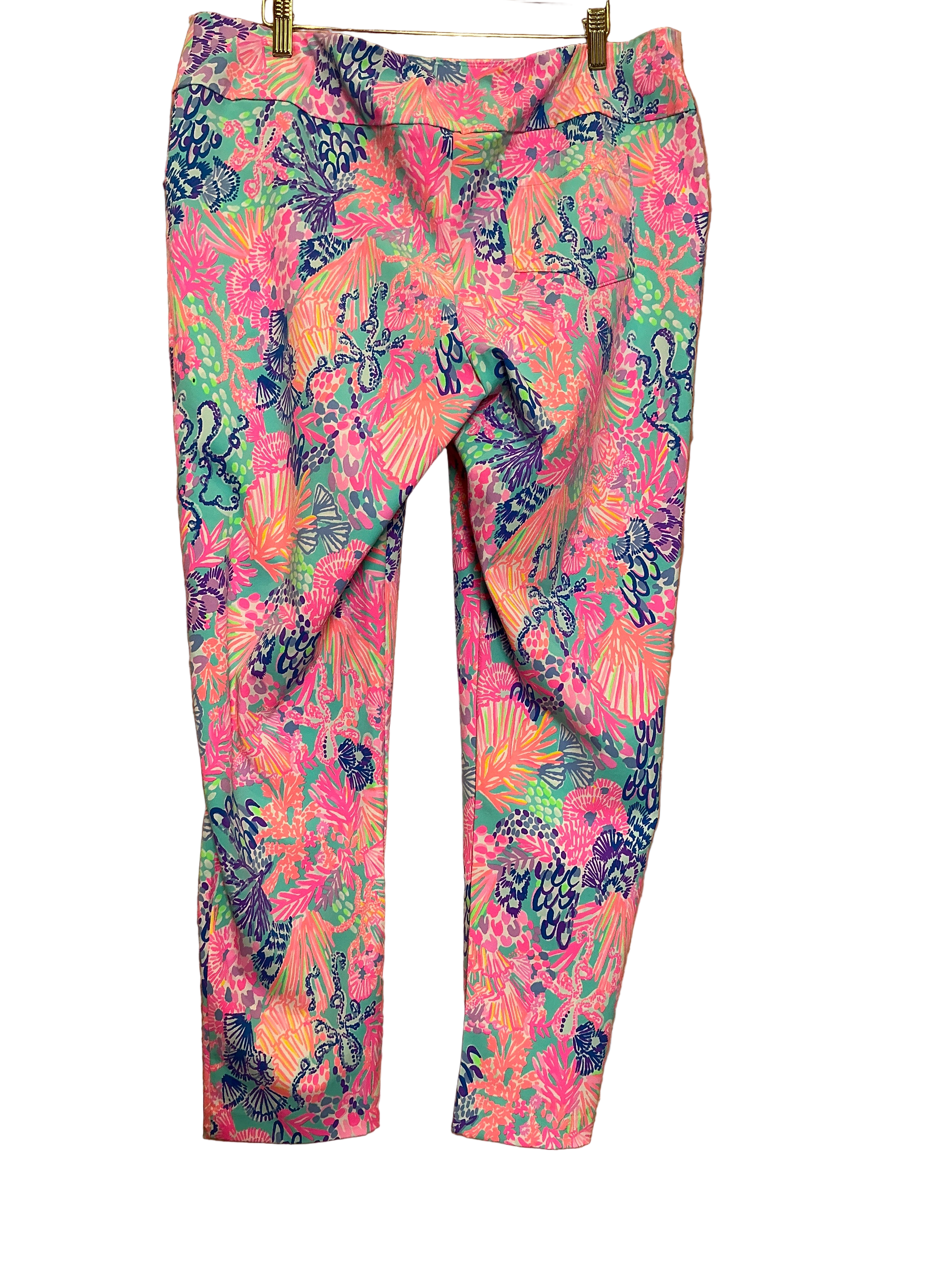 Lilly Pulitzer Corso Pant Multi Splendor in the Sand - Size 16