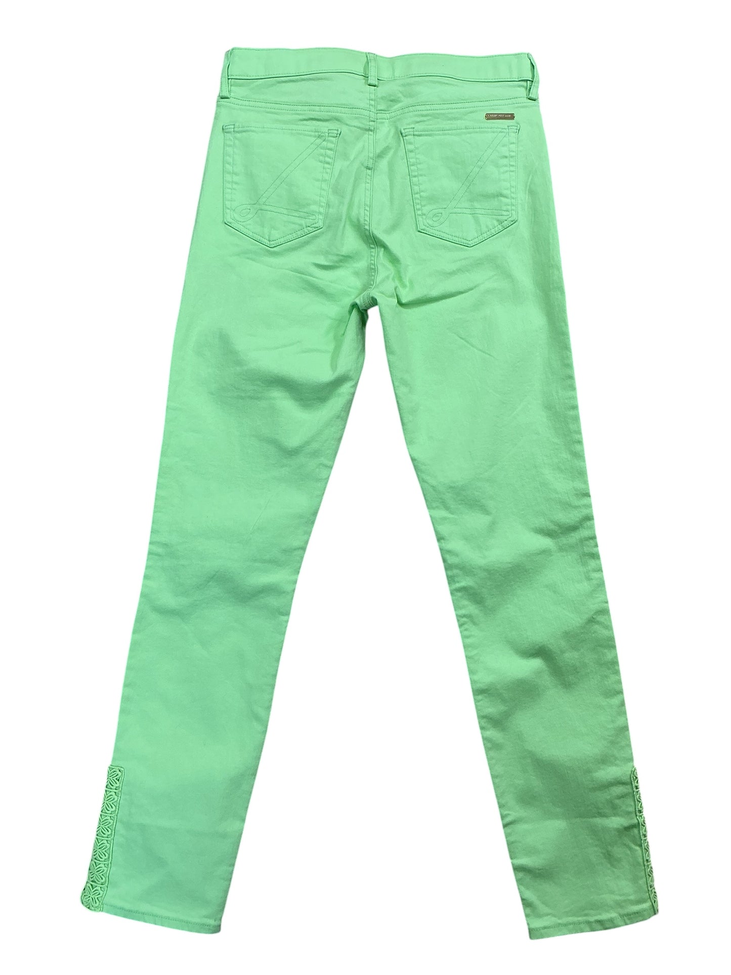 Lilly Pulitzer NWT South Ocean High Rise Pants Pistachio Macaron - Size 8