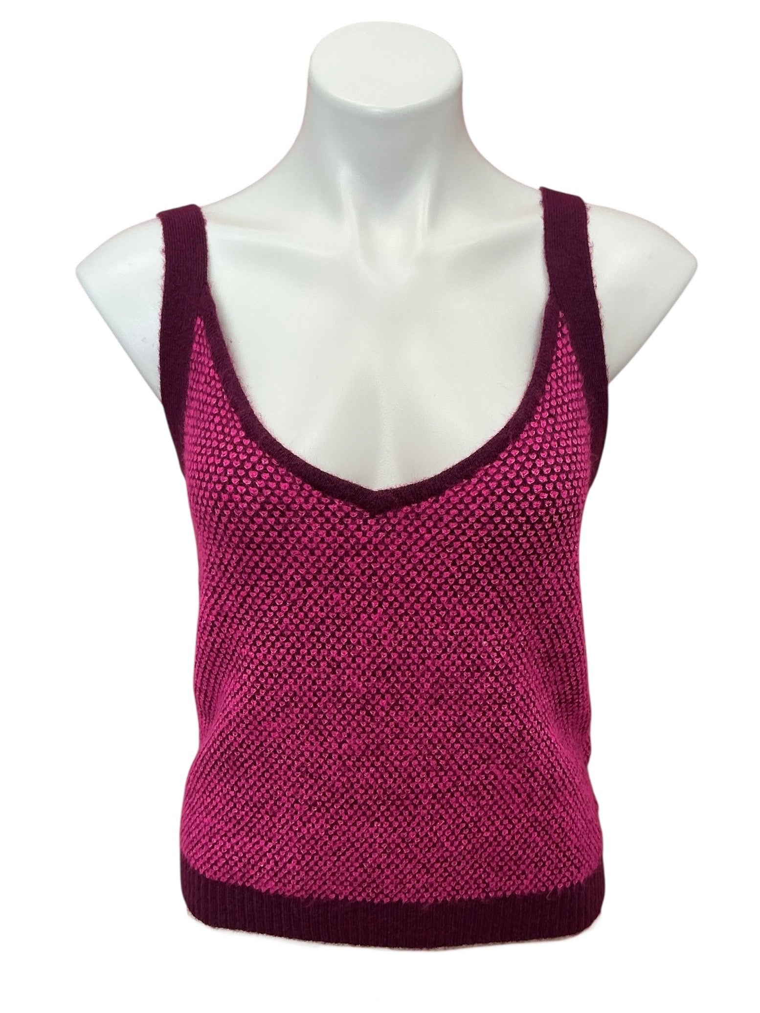 Lilly Pulitzer Cormac Sweater Tank Elderflower Blossom Safari Tweed - Size XL