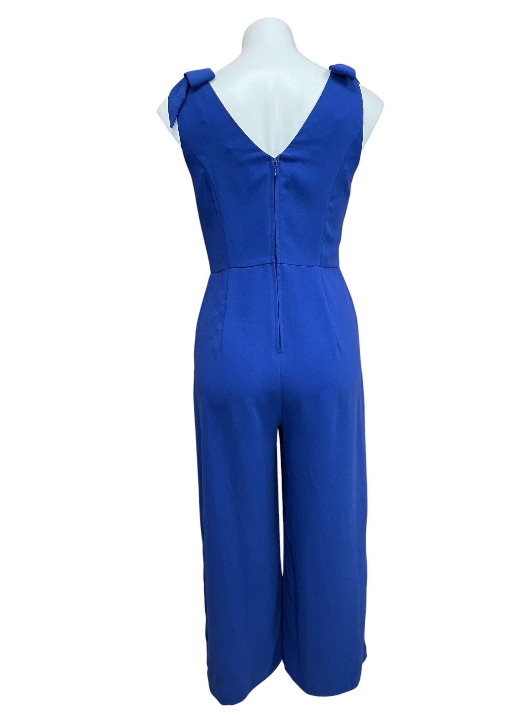 Lilly Pulitzer Danni Crop Jumpsuit Corsica Blue - Size 2