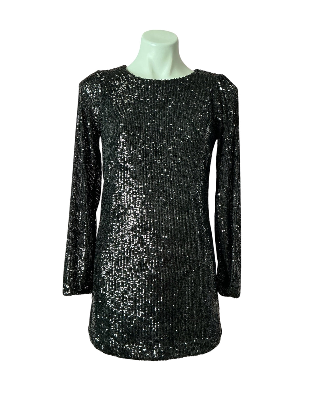 Lilly Pulitzer NWT Nicoline Long Sleeve Dress Noir Treasure Box Sequin - Size 2